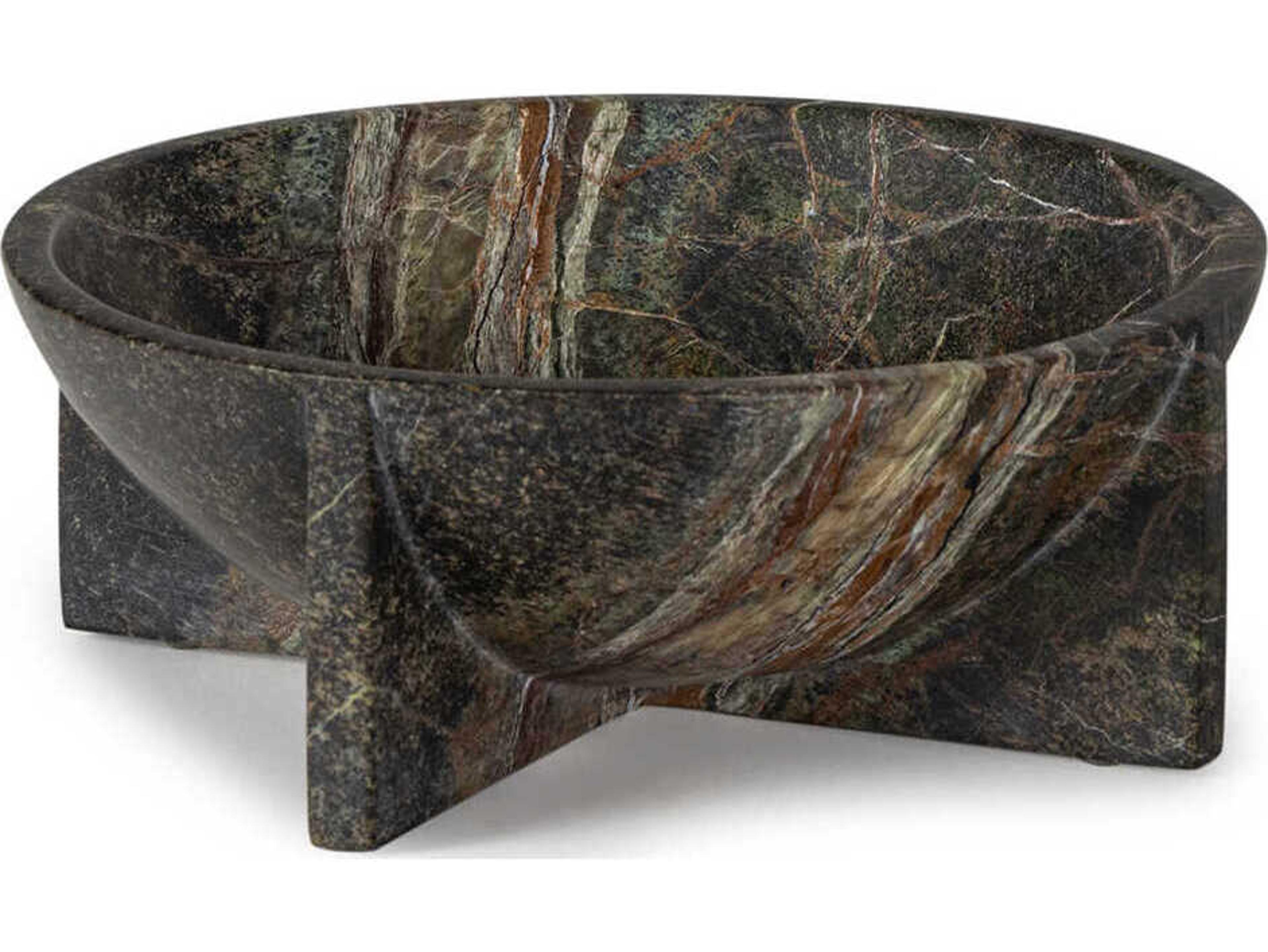 Tribune Green Decorative Bowl