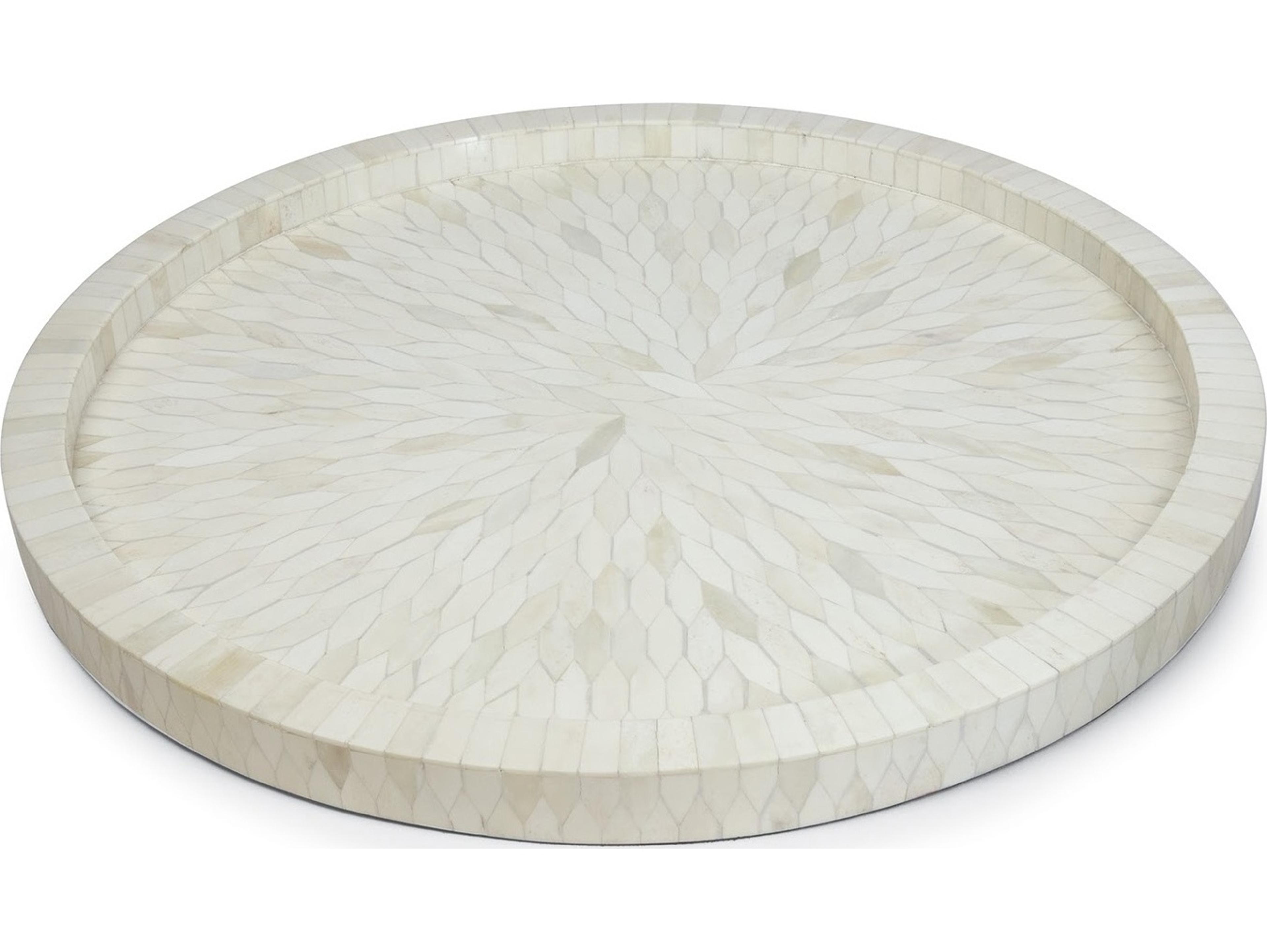 Regina Andrew Jullian White Serving Tray