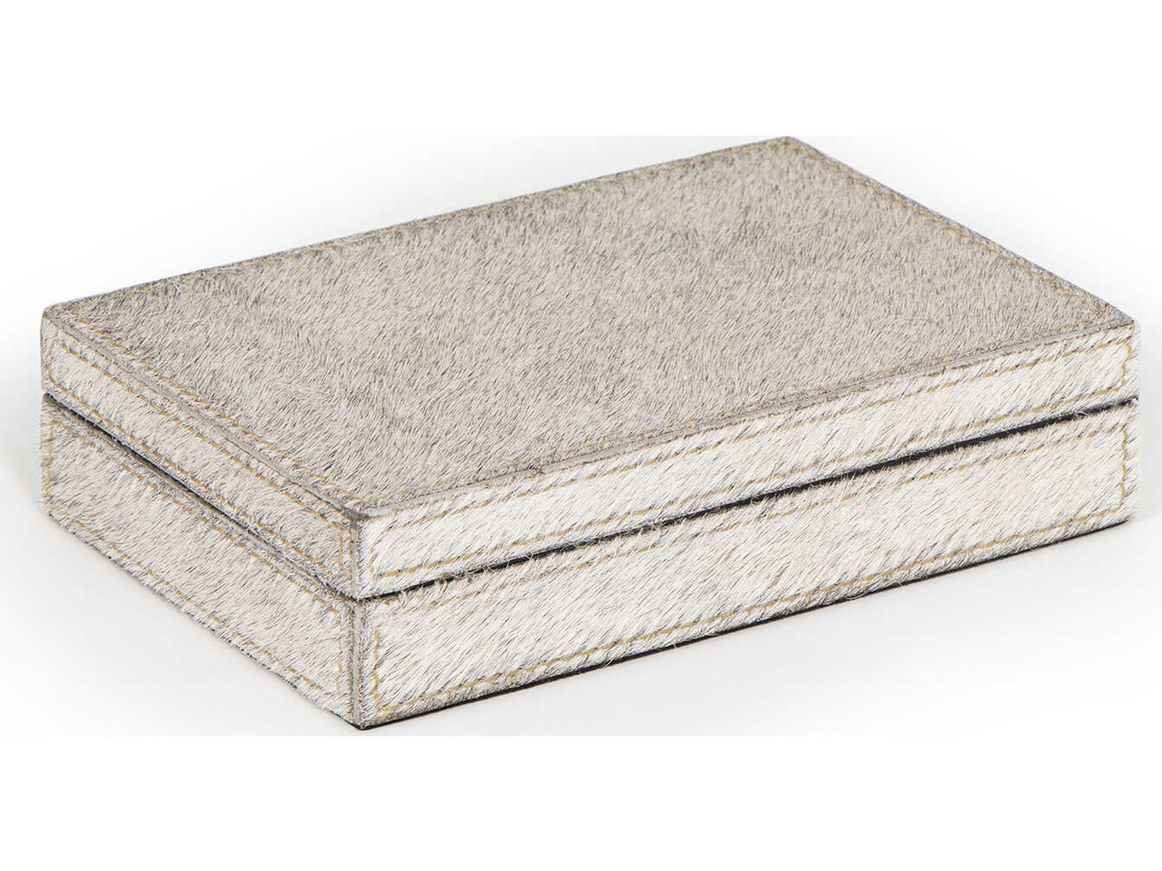 Regina Andrew Andres Hair on Hide Grey Storage Case