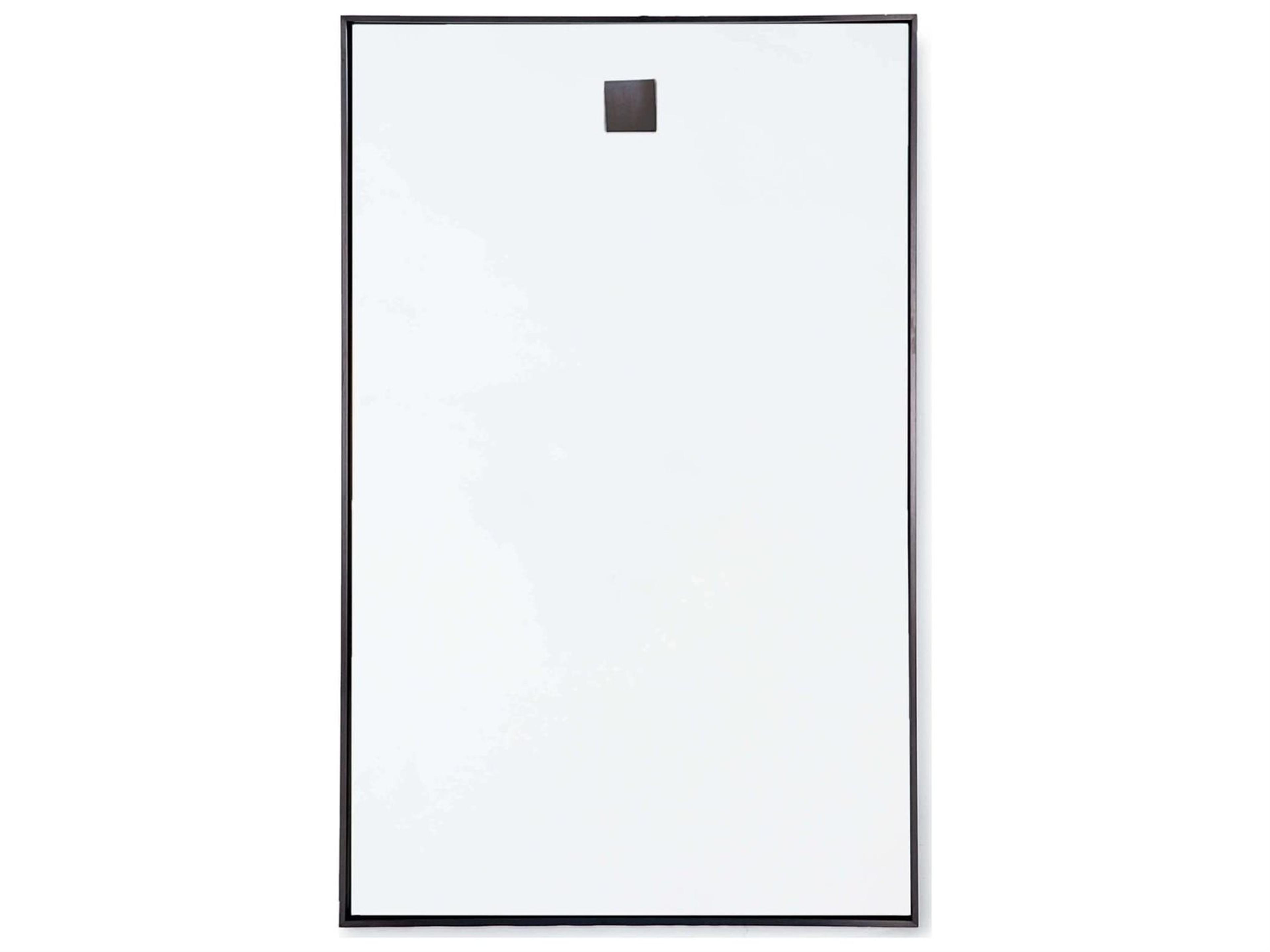 Regina Andrew Polished Black Rectangular Wall Mirror