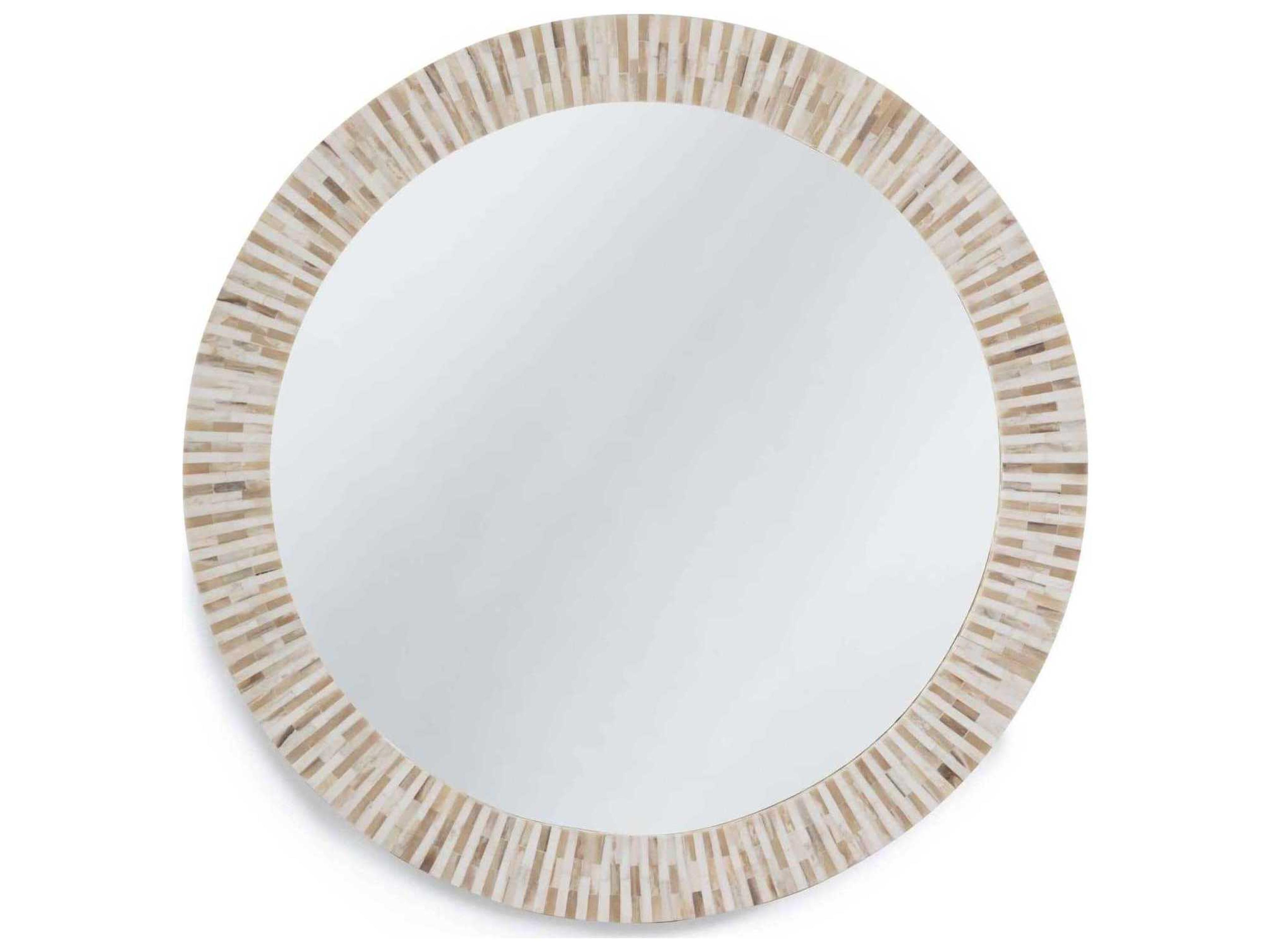 Regina Andrew Natural Round Wall Mirror