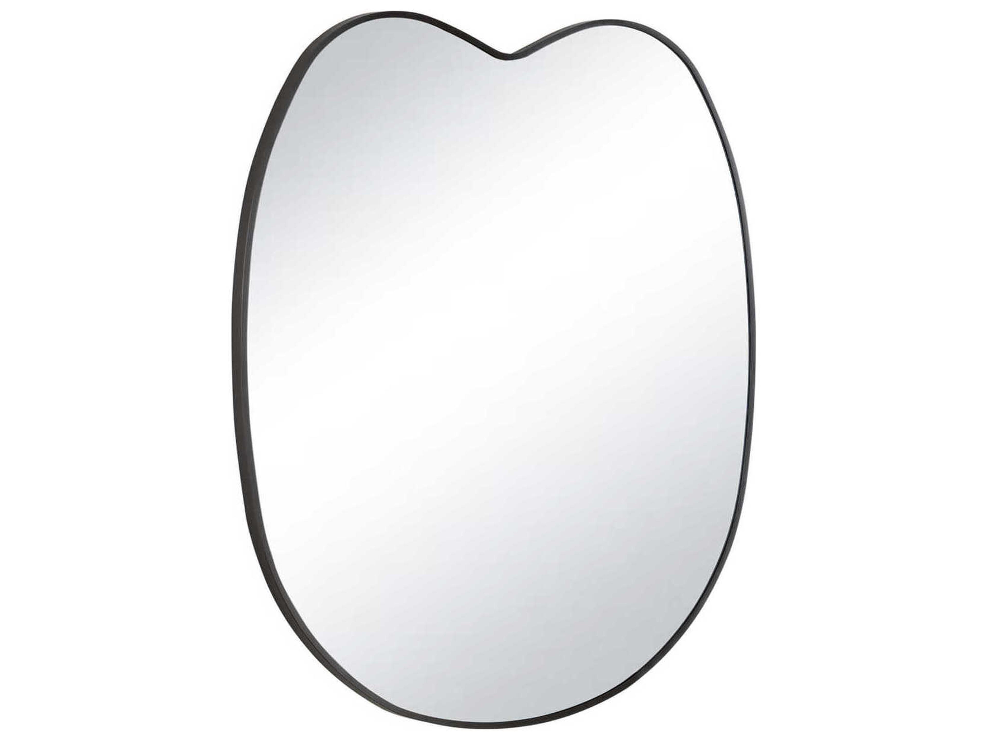 Regina Andrew Mela Steel Oval Wall Mirror
