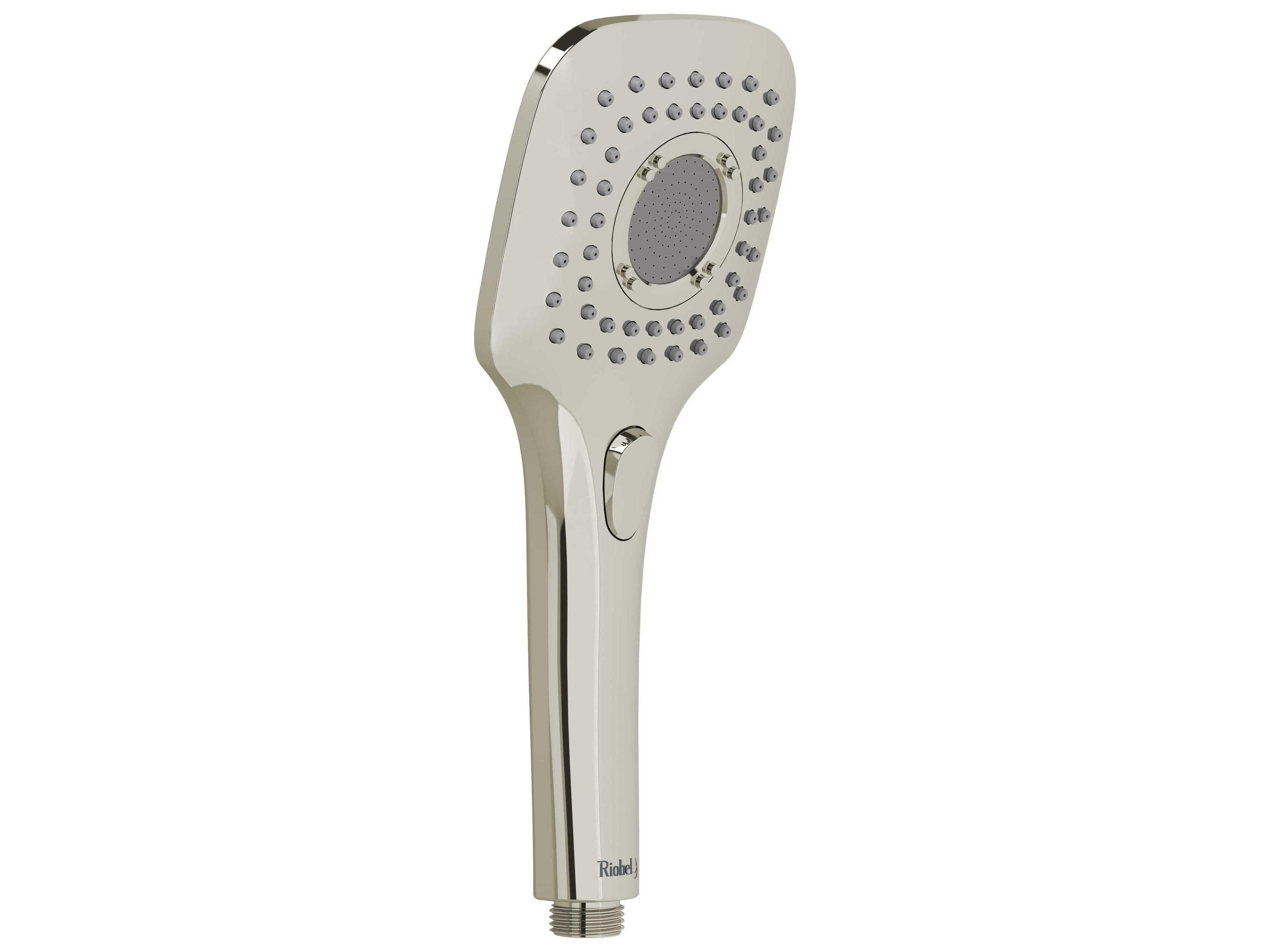 Riobel Polished Nickel 3-jet handshower
