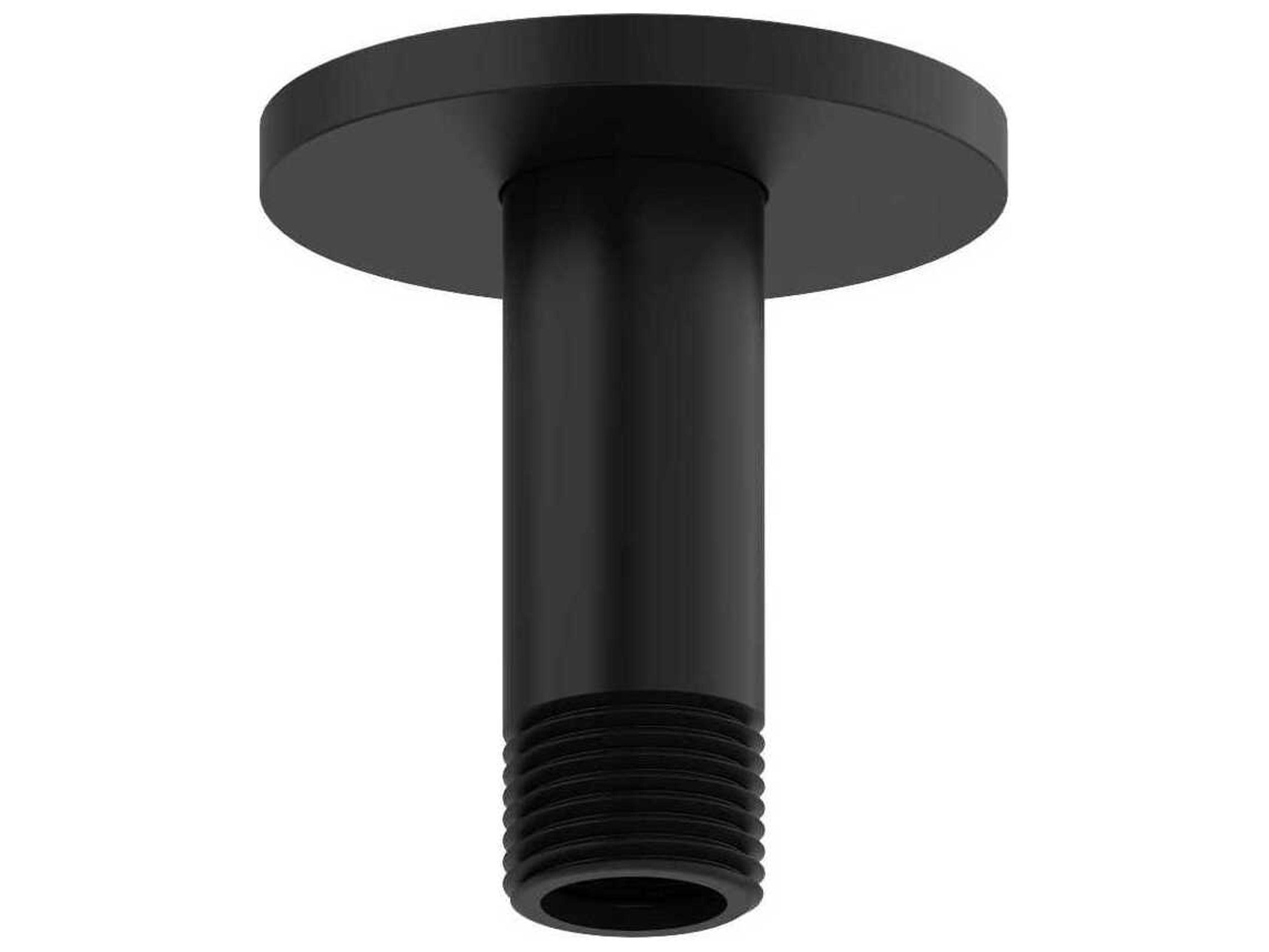 Riobel Black Ceiling Mount Shower Arm