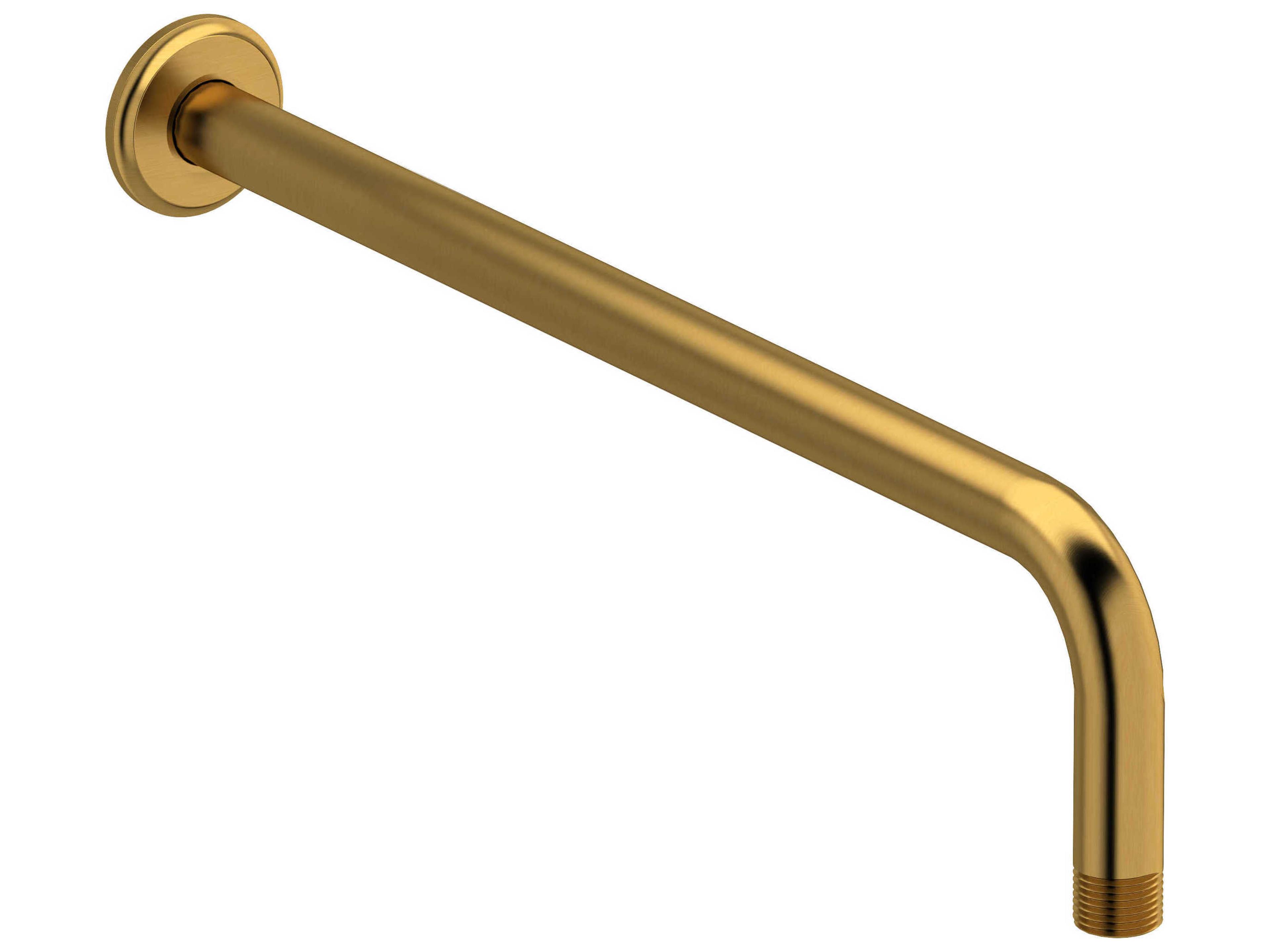 Riobel Brushed Gold Reach Wall Mount Shower Arm