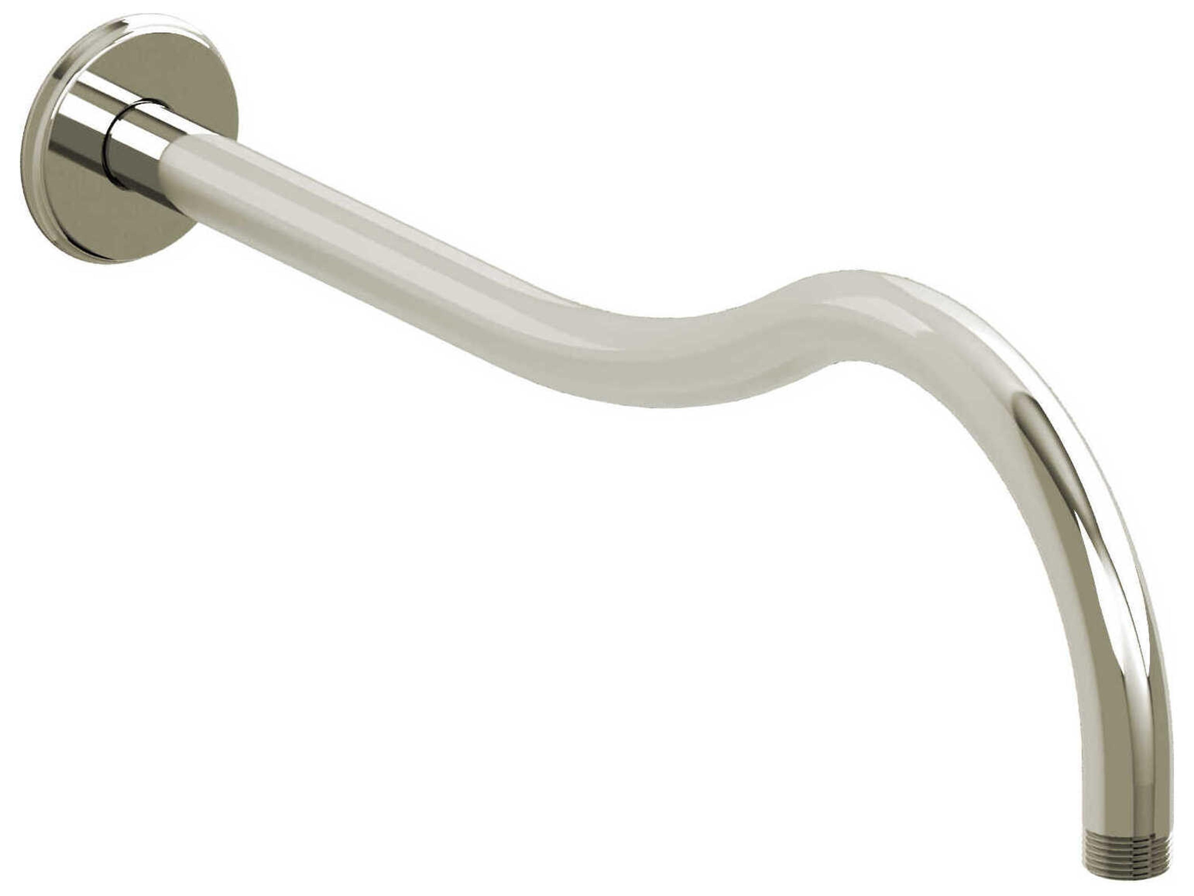Riobel Polished Nickel Reach Wall Mount Shower Arm