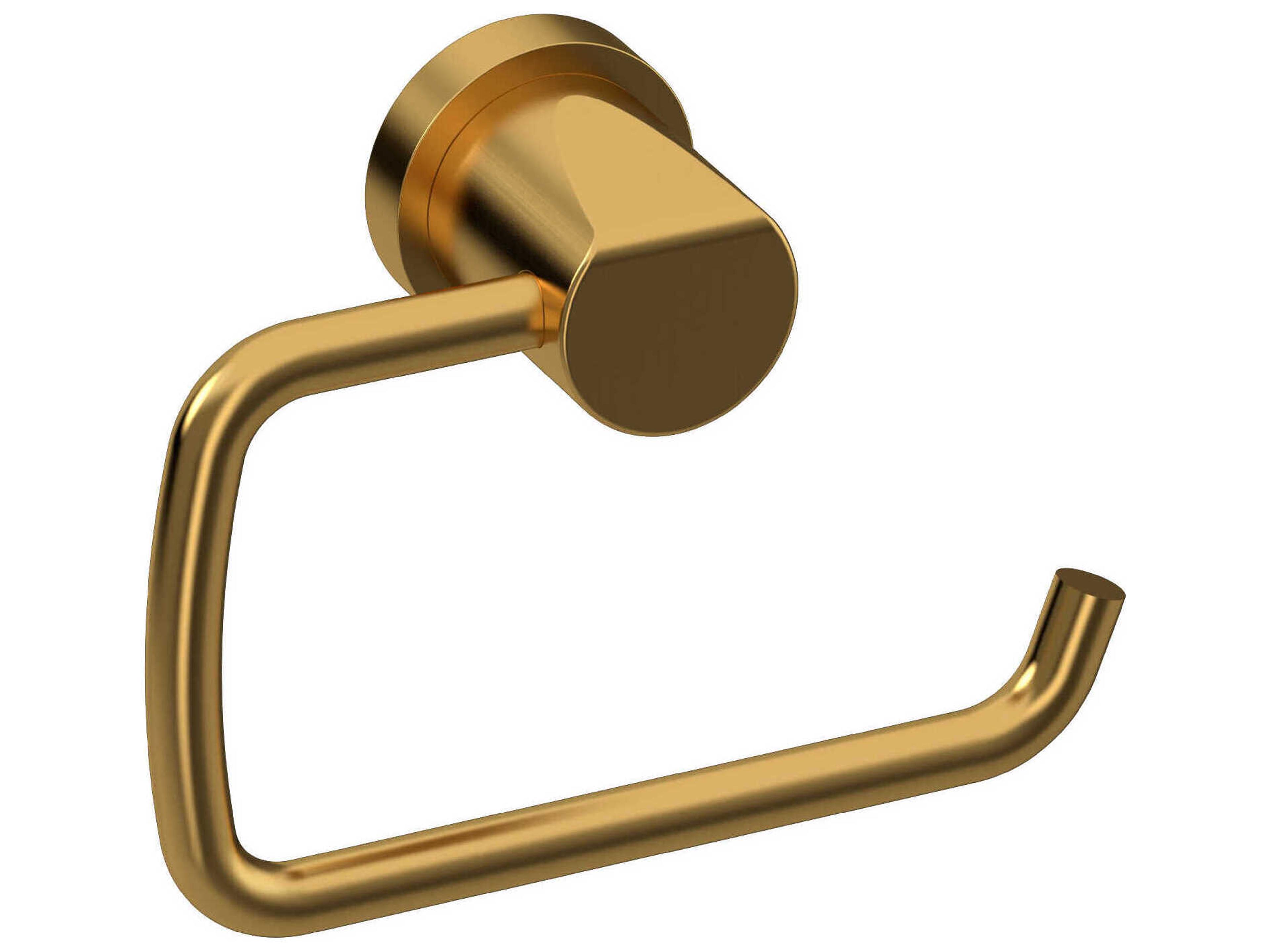 Riobel Parabola Brushed Gold Toilet Paper Holder