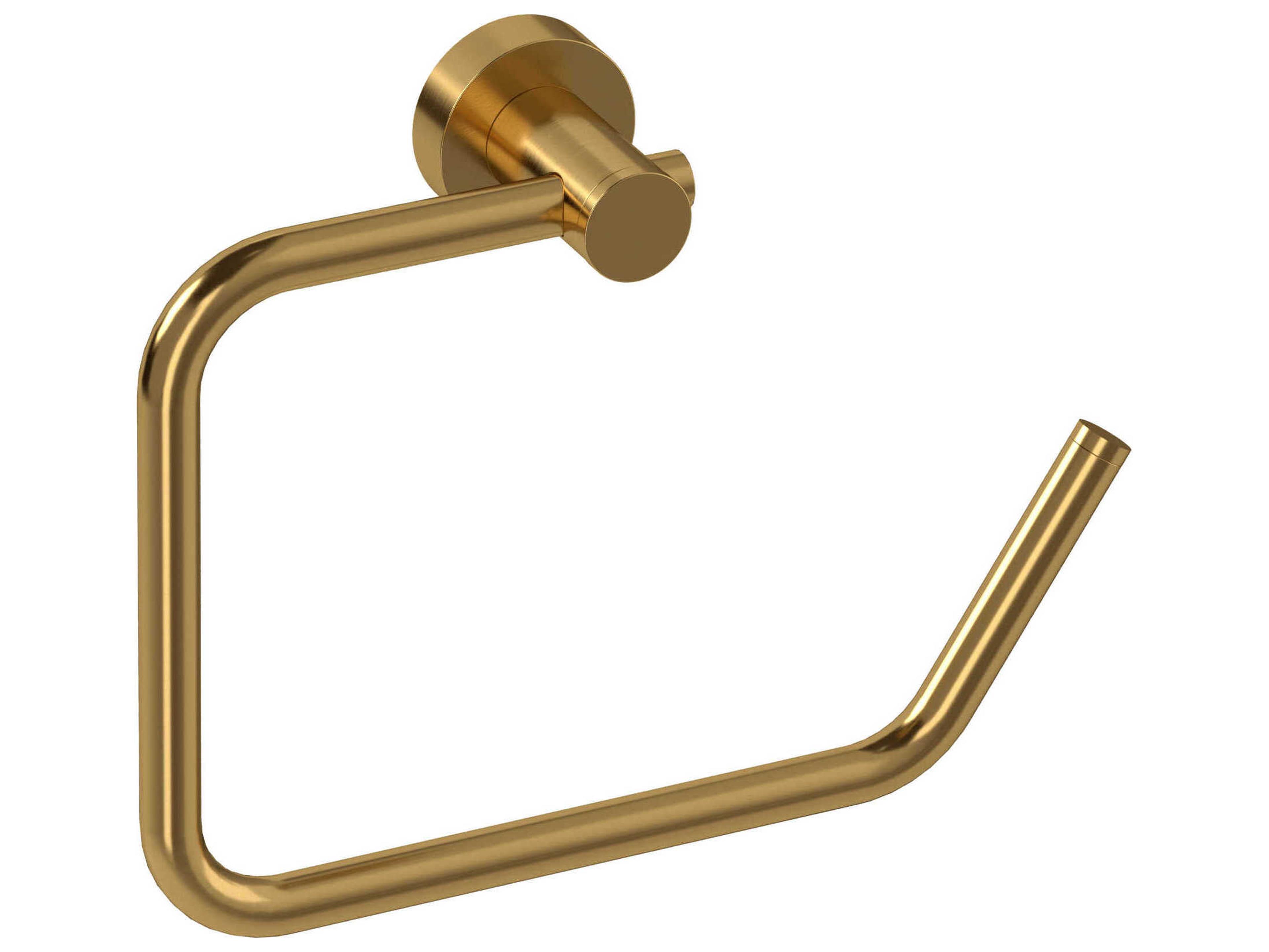 Riobel Star Brushed Gold Toilet Paper Holder
