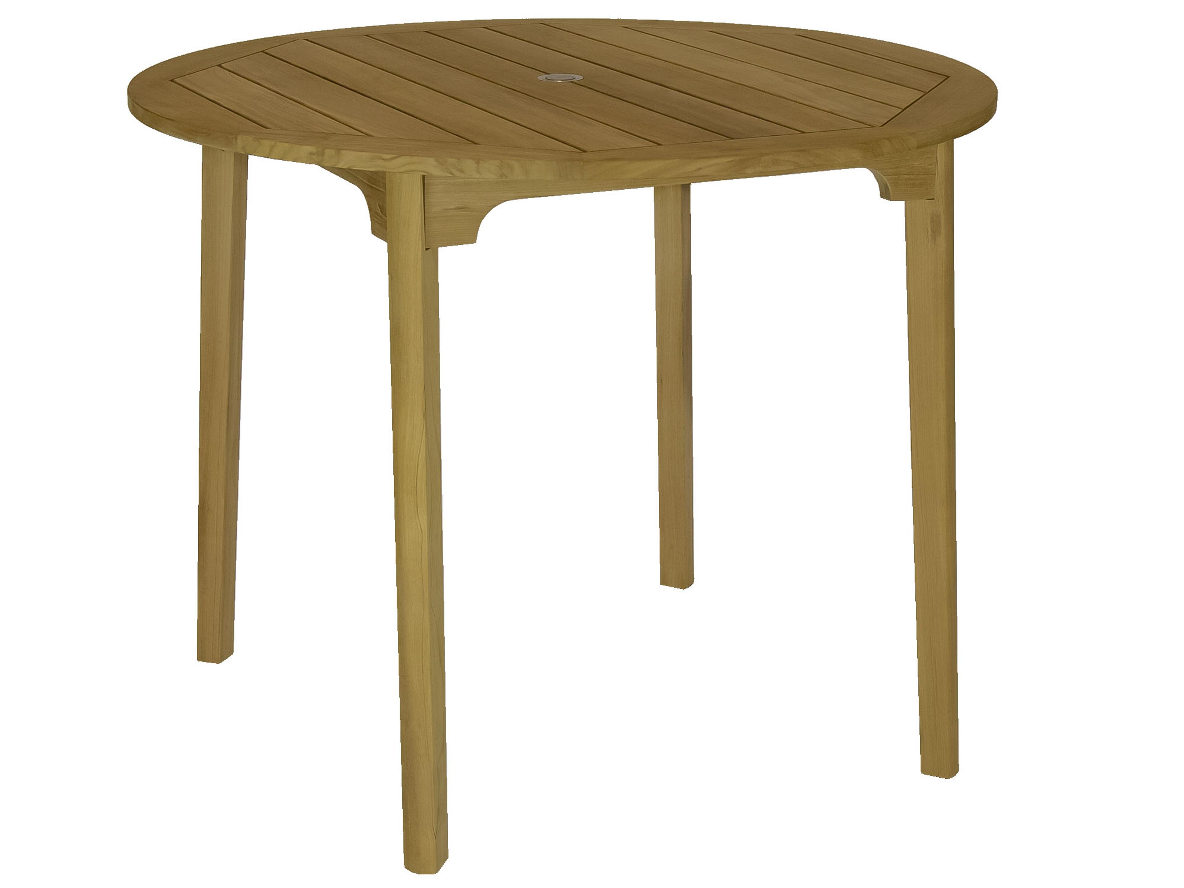Royal Teak Collection Admiral Round Outdoor Patio Dining Table