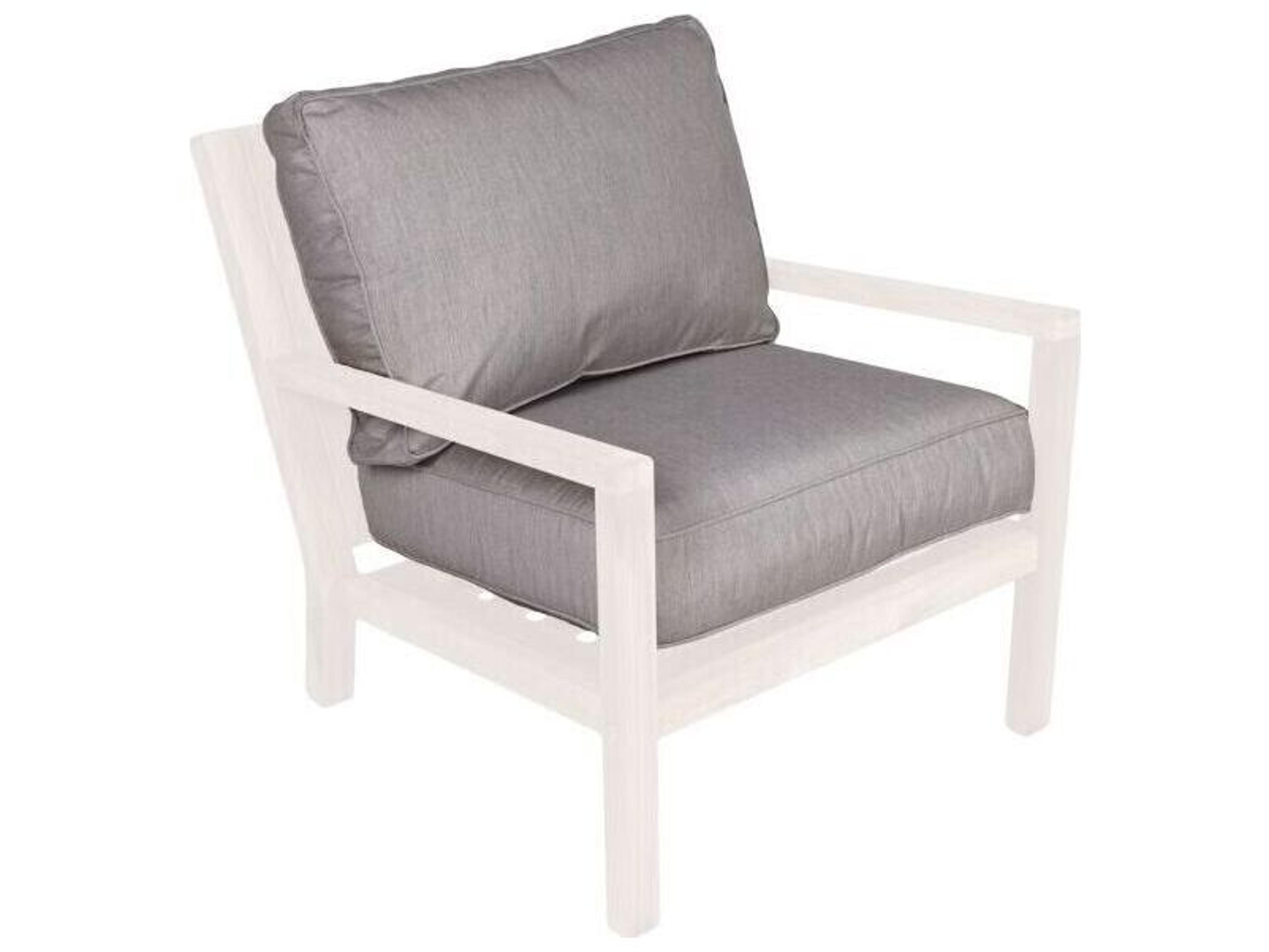 Royal Teak Collection Seat and back in Granite with Granite piping