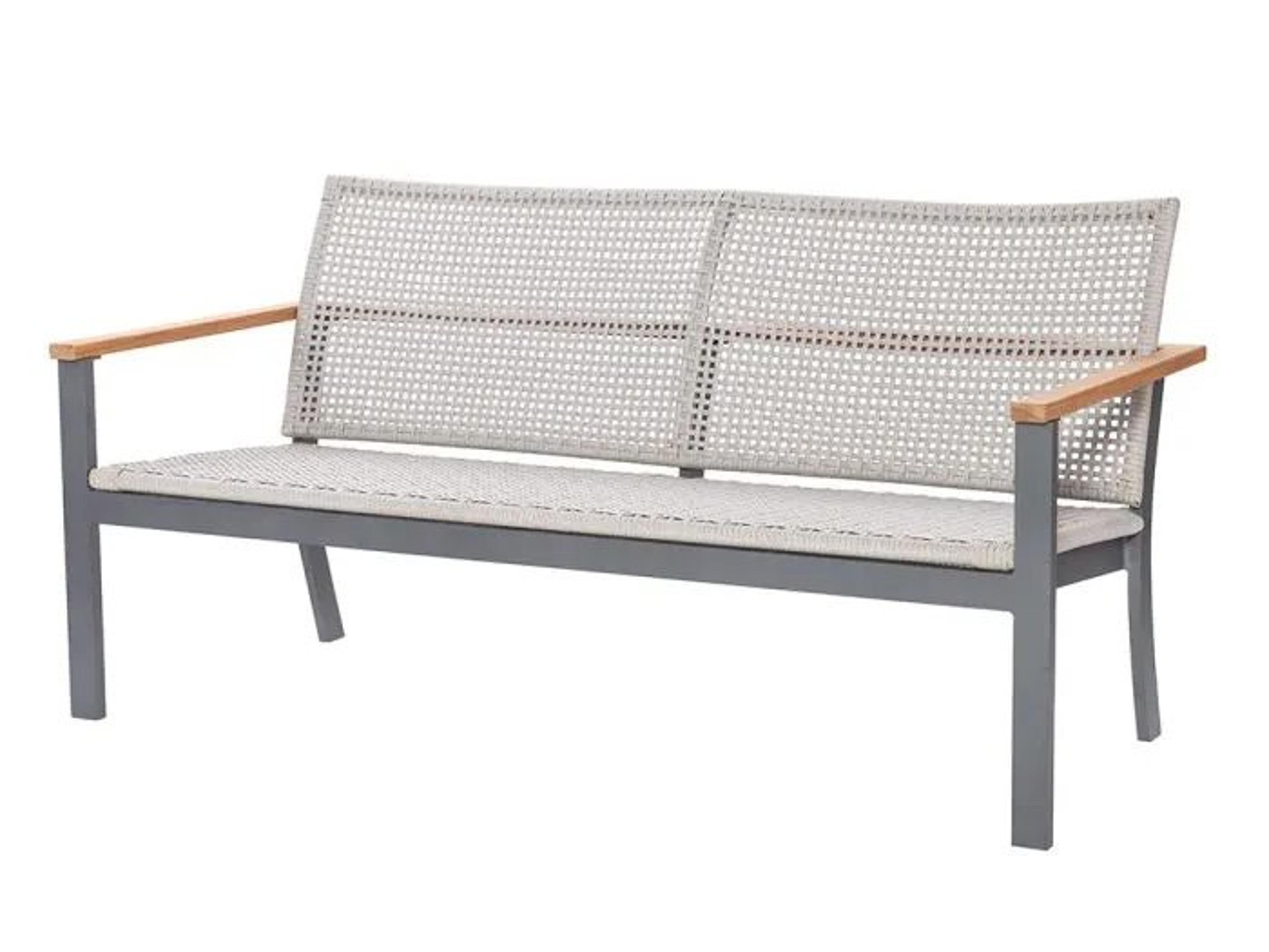 Royal Teak Collection Naples Rope Stationary Sofa