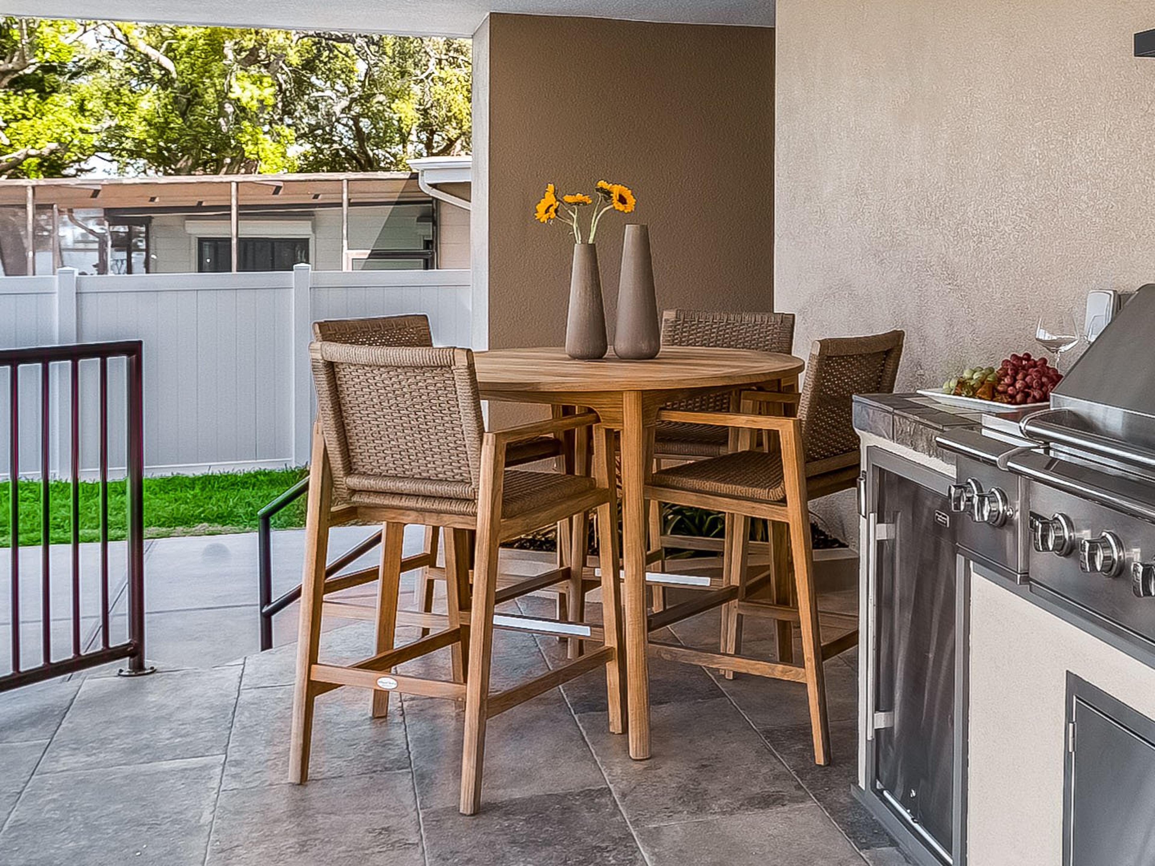 Royal Teak Collection Admiral Bar Set