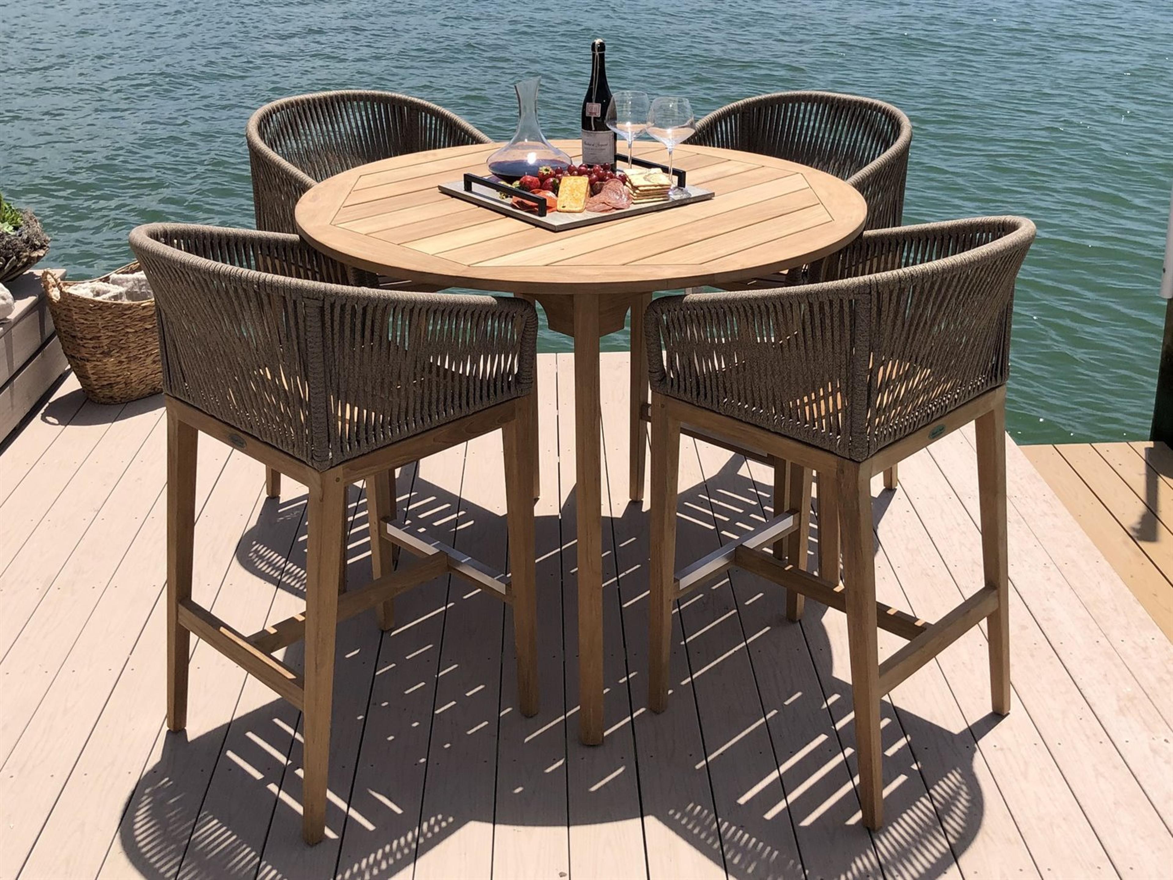Royal Teak Collection Malibu Dessert Sand Bar Set
