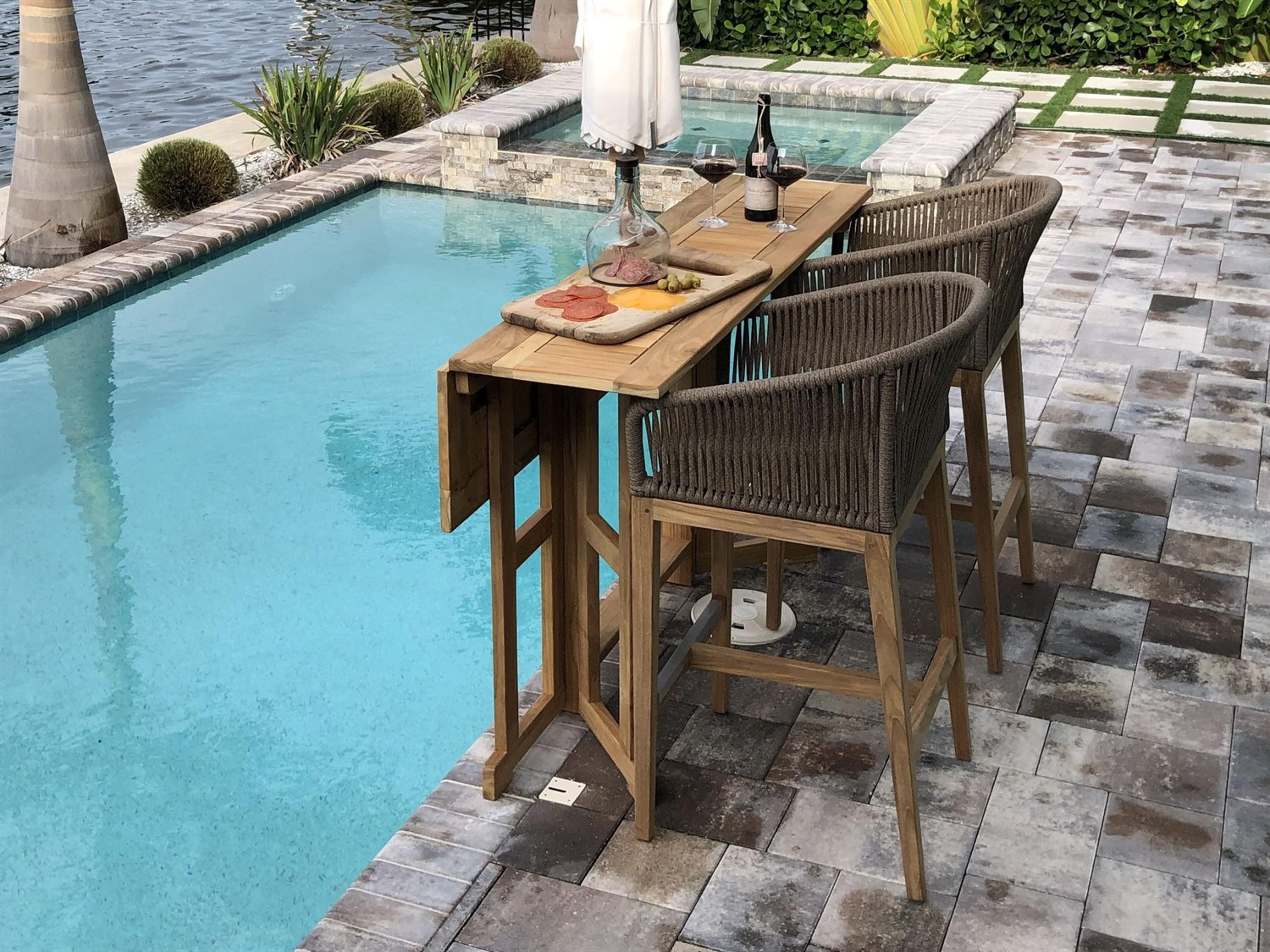 Royal Teak Collection Malibu Dessert Sand Bar Set