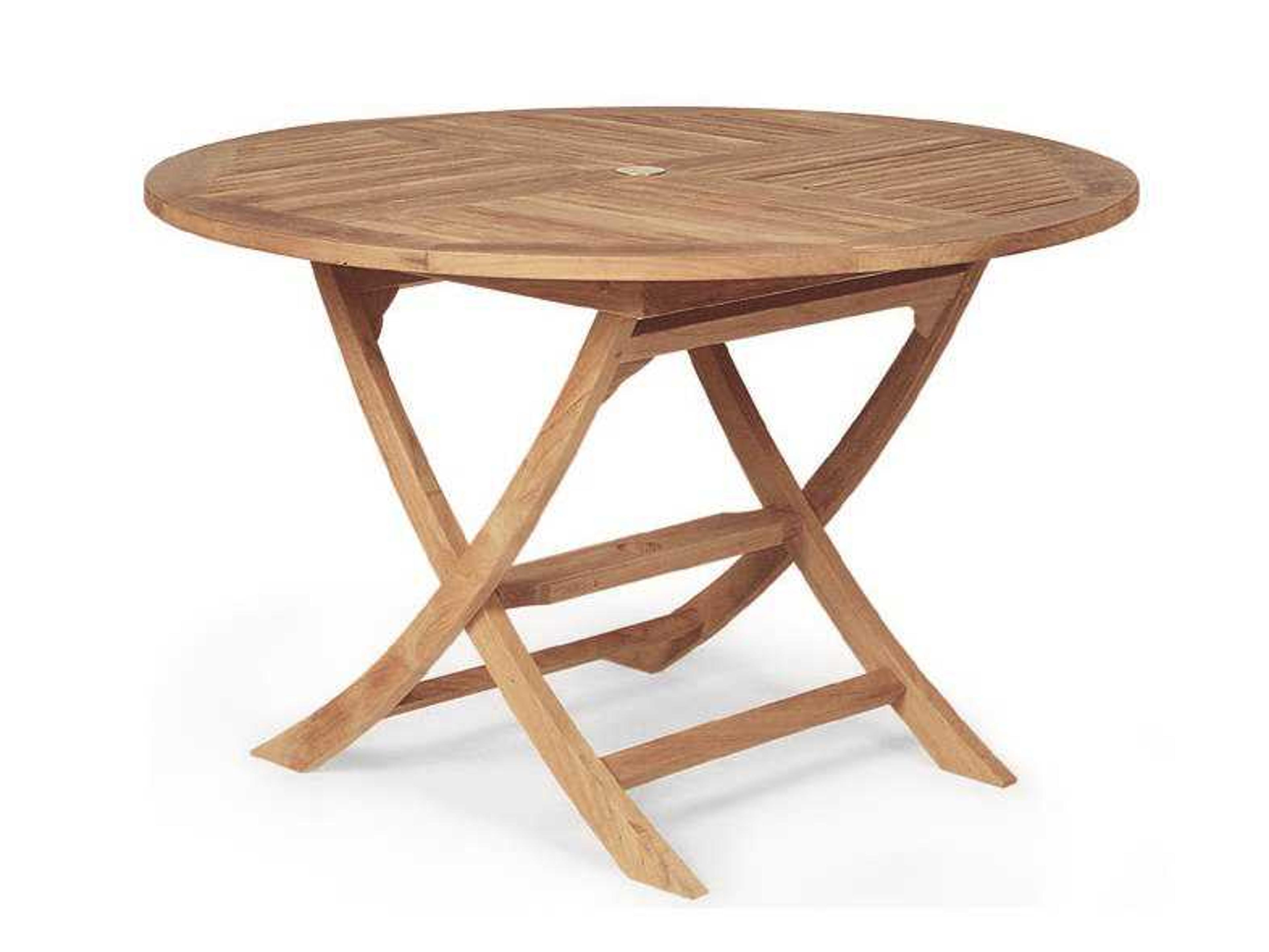 Royal Teak Collection Sailor Round Outdoor Patio Dining Table