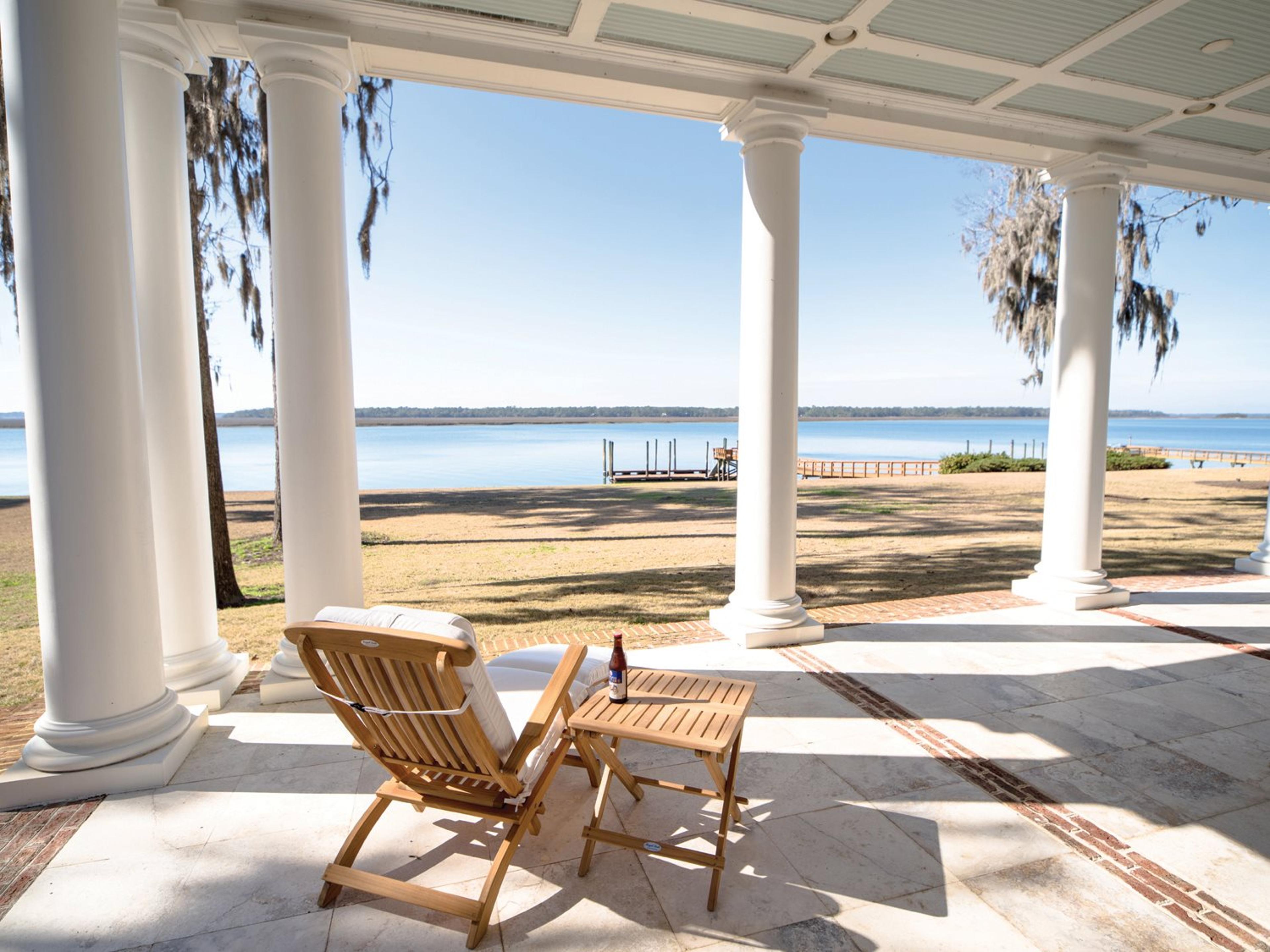 Royal Teak Collection Steamer Cushion Patio Lounge Set