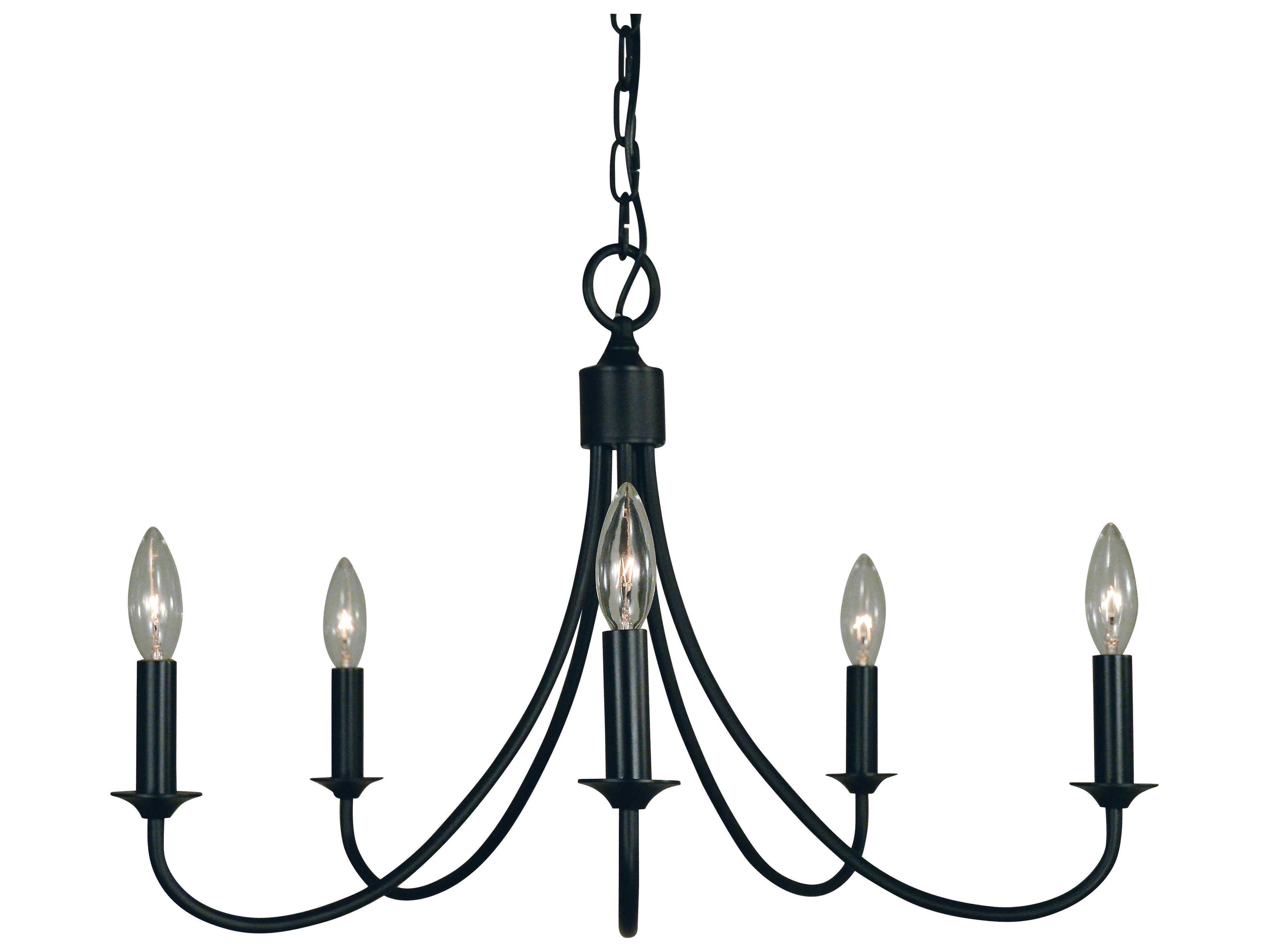Framburg Maisonette 5-Light Candelabra Chandelier