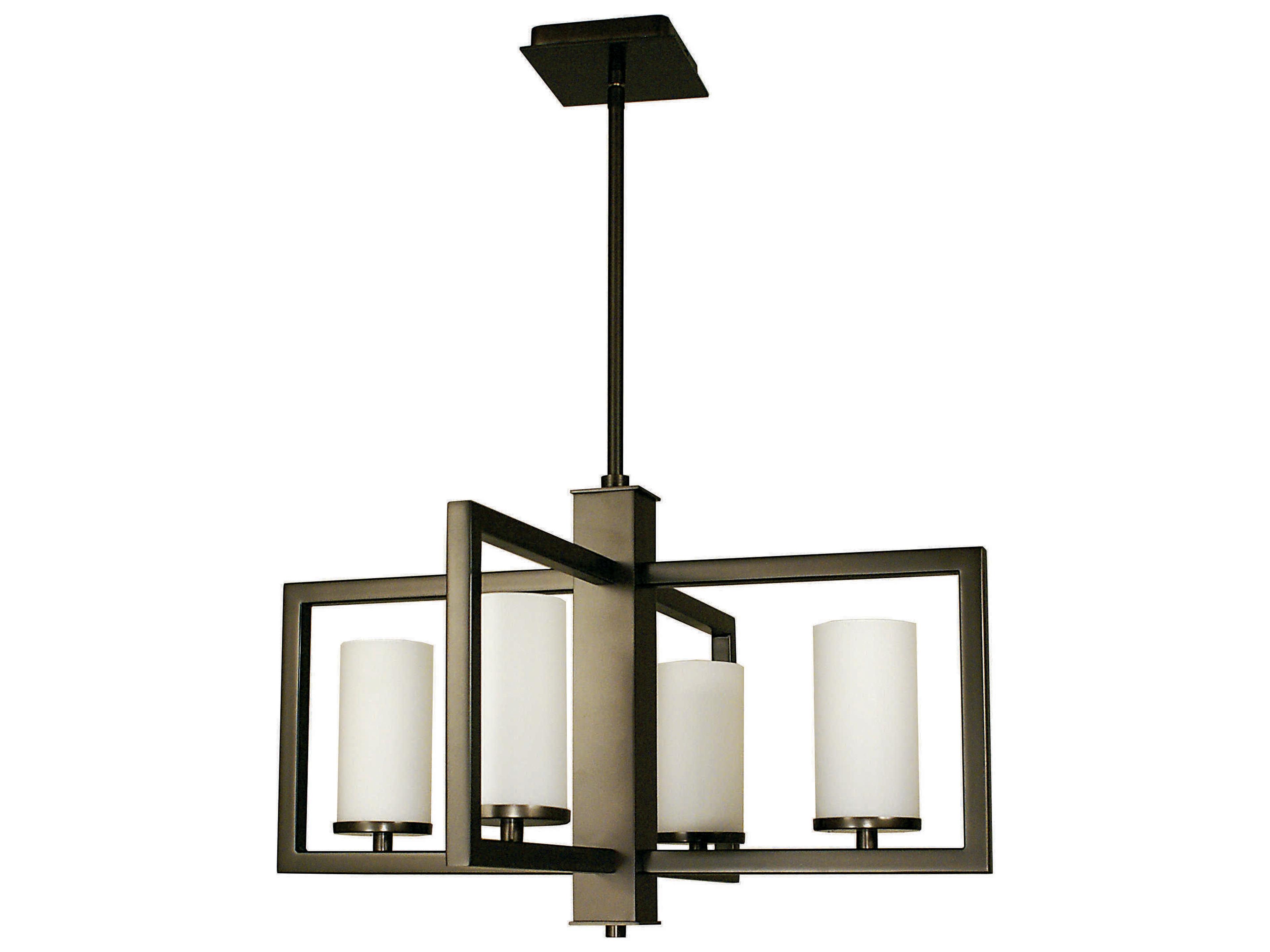 Framburg Theorem 4-Light Cylinder Chandelier