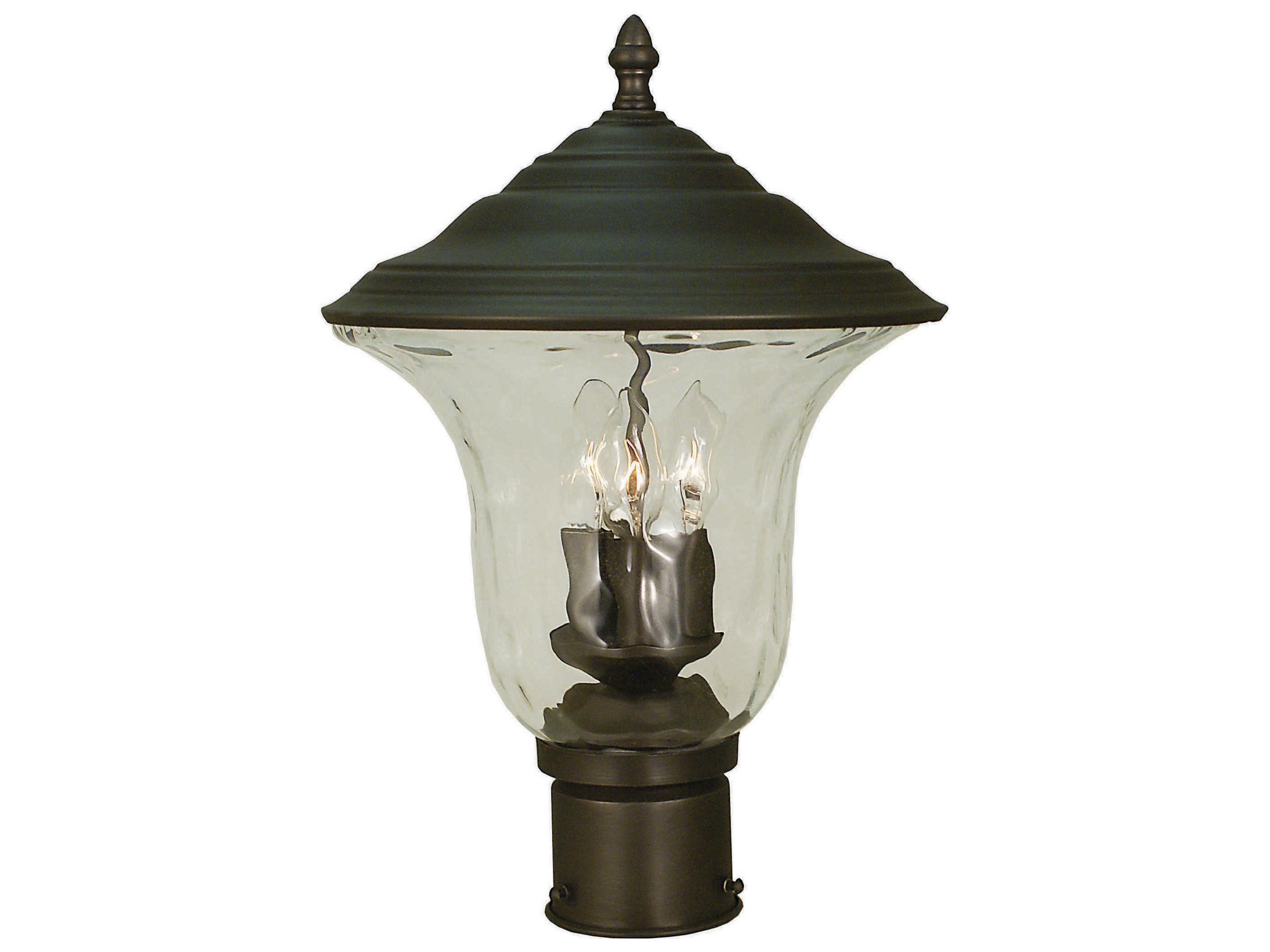 Hartford 3 - Light Outdoor Post Light