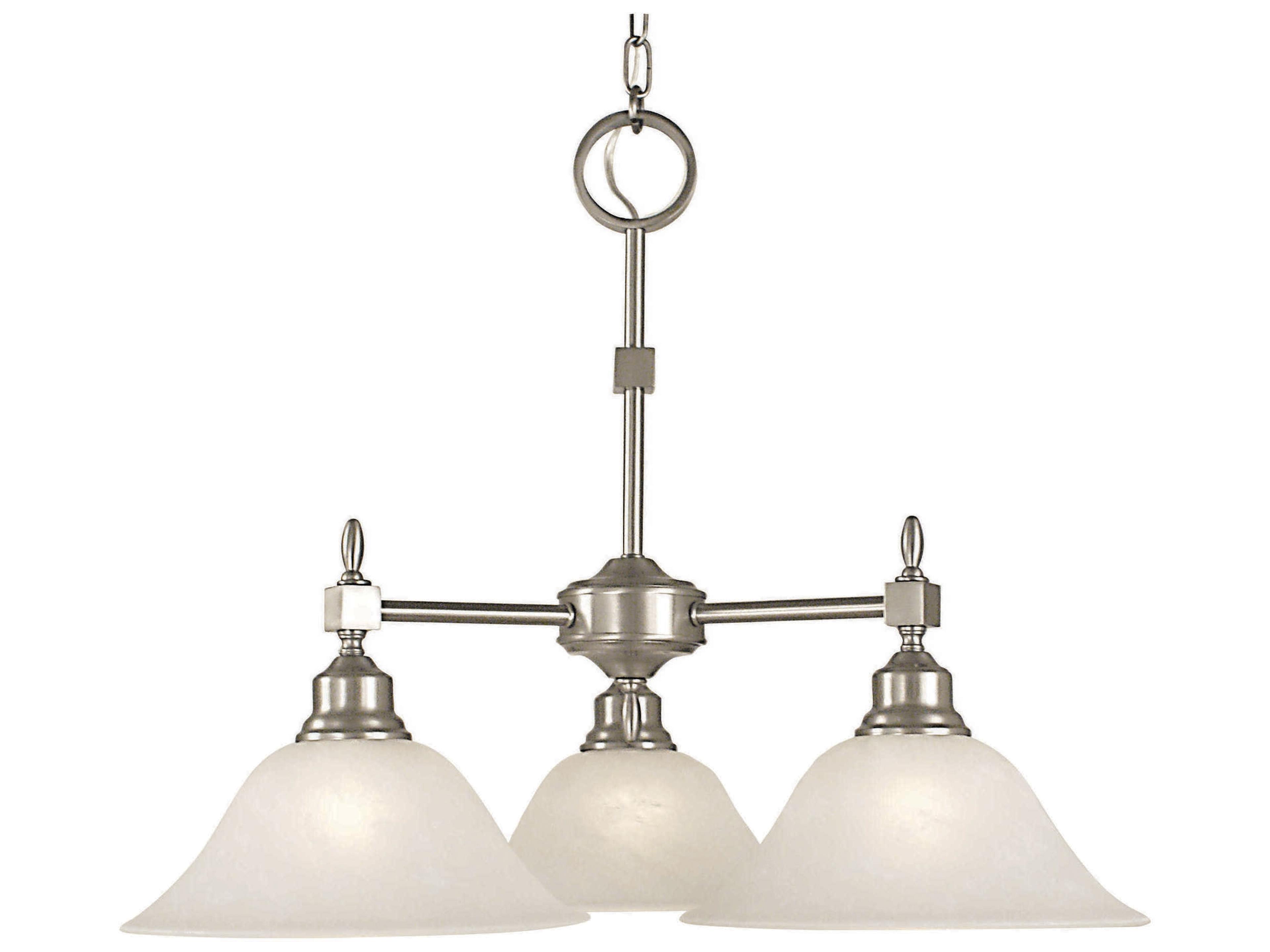 Framburg Taylor 3-Light Bell Chandelier