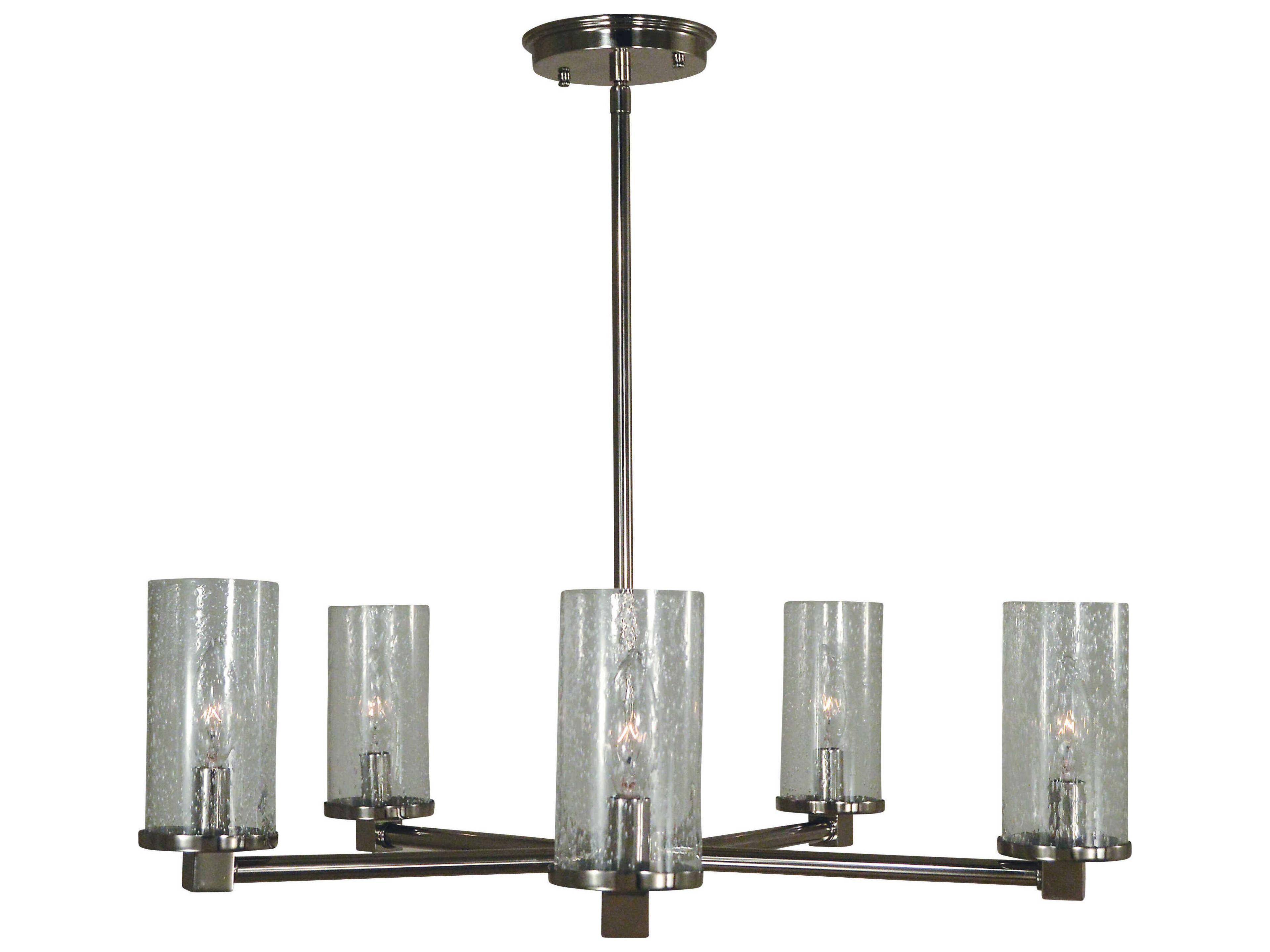 Framburg Lexi 5-Light Cylinder Chandelier