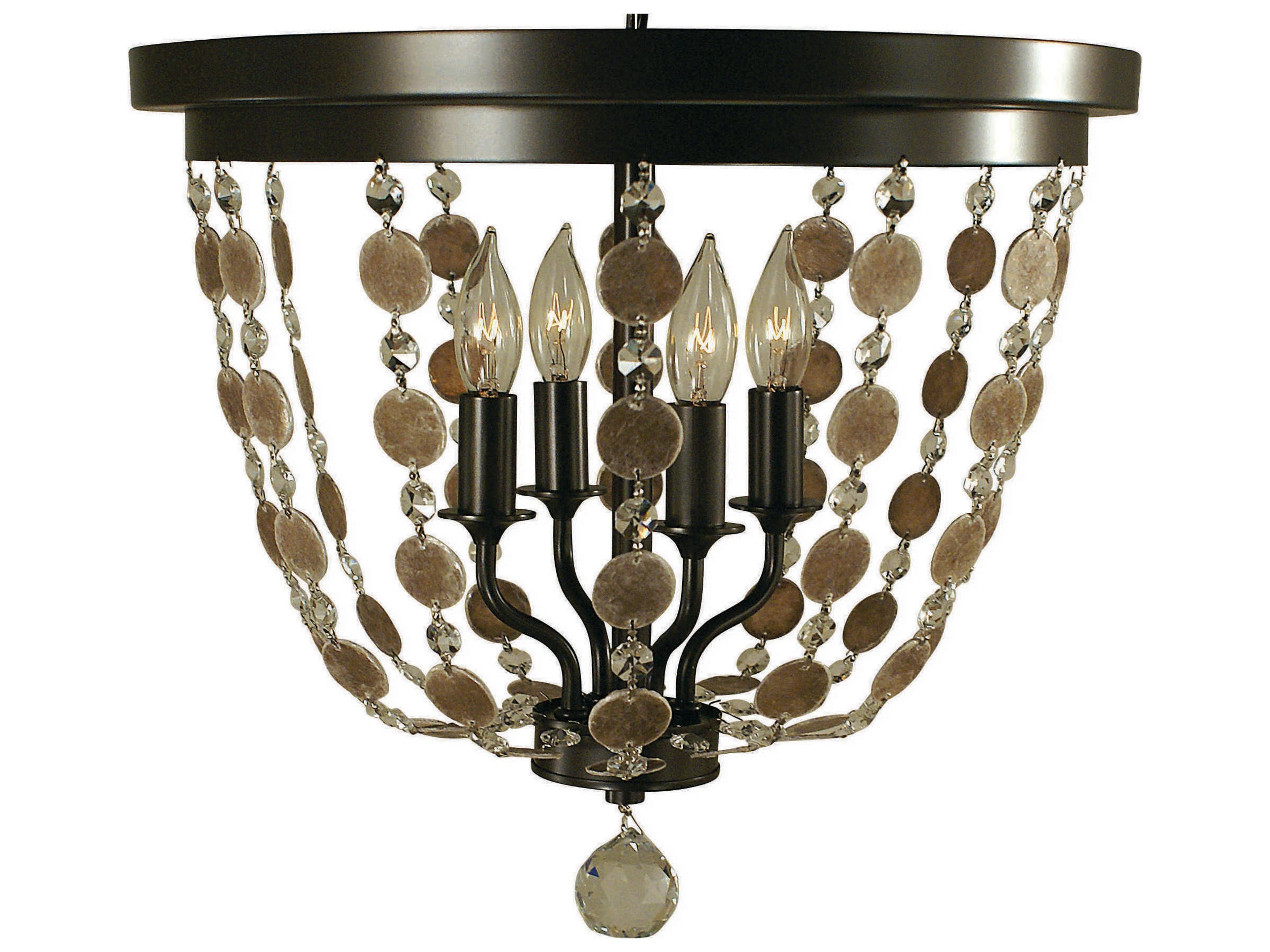 Framburg Naomi 4-Light Semi Flush Mount
