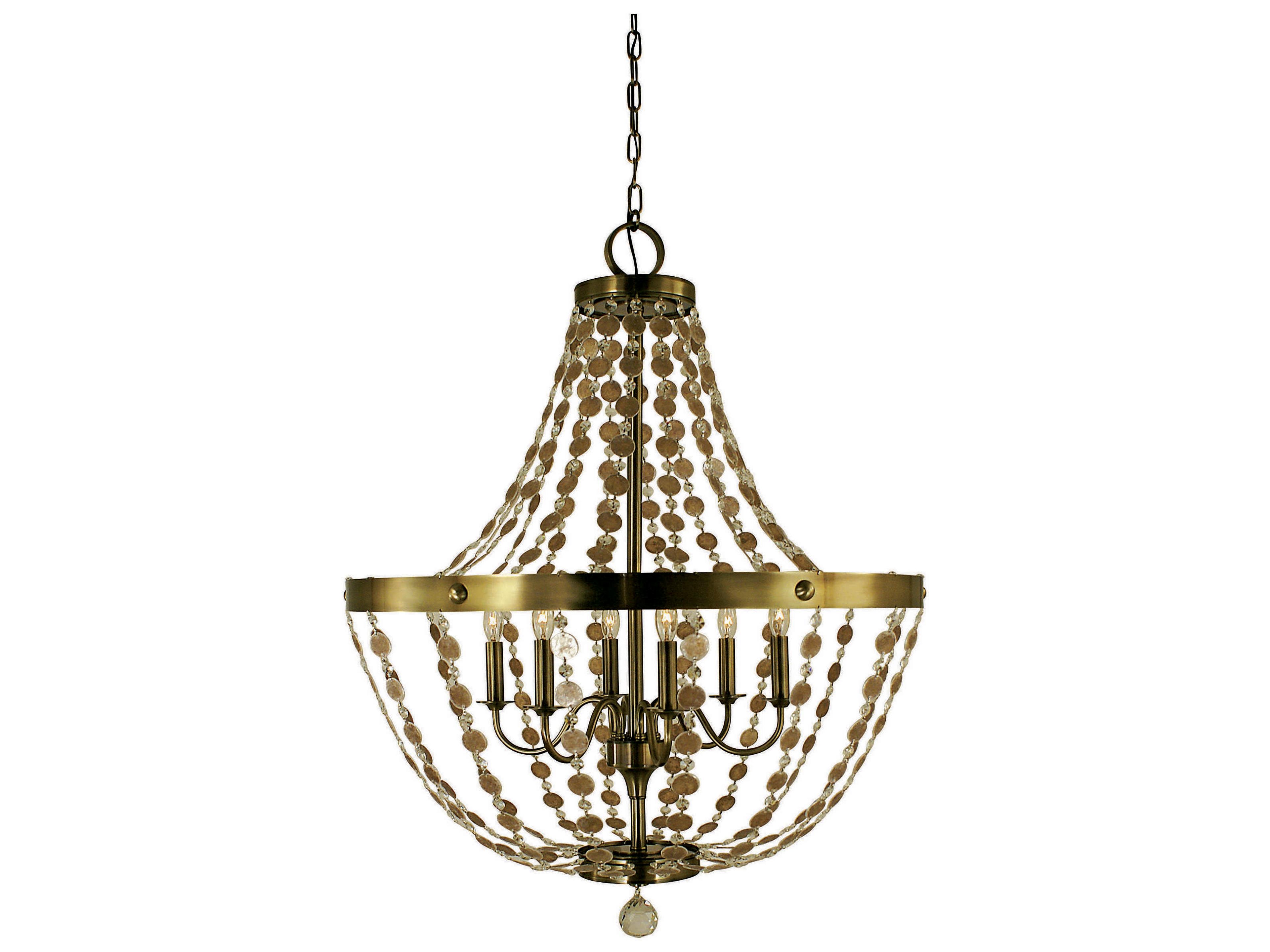 Framburg Naomi 6-Light Empire Chandelier