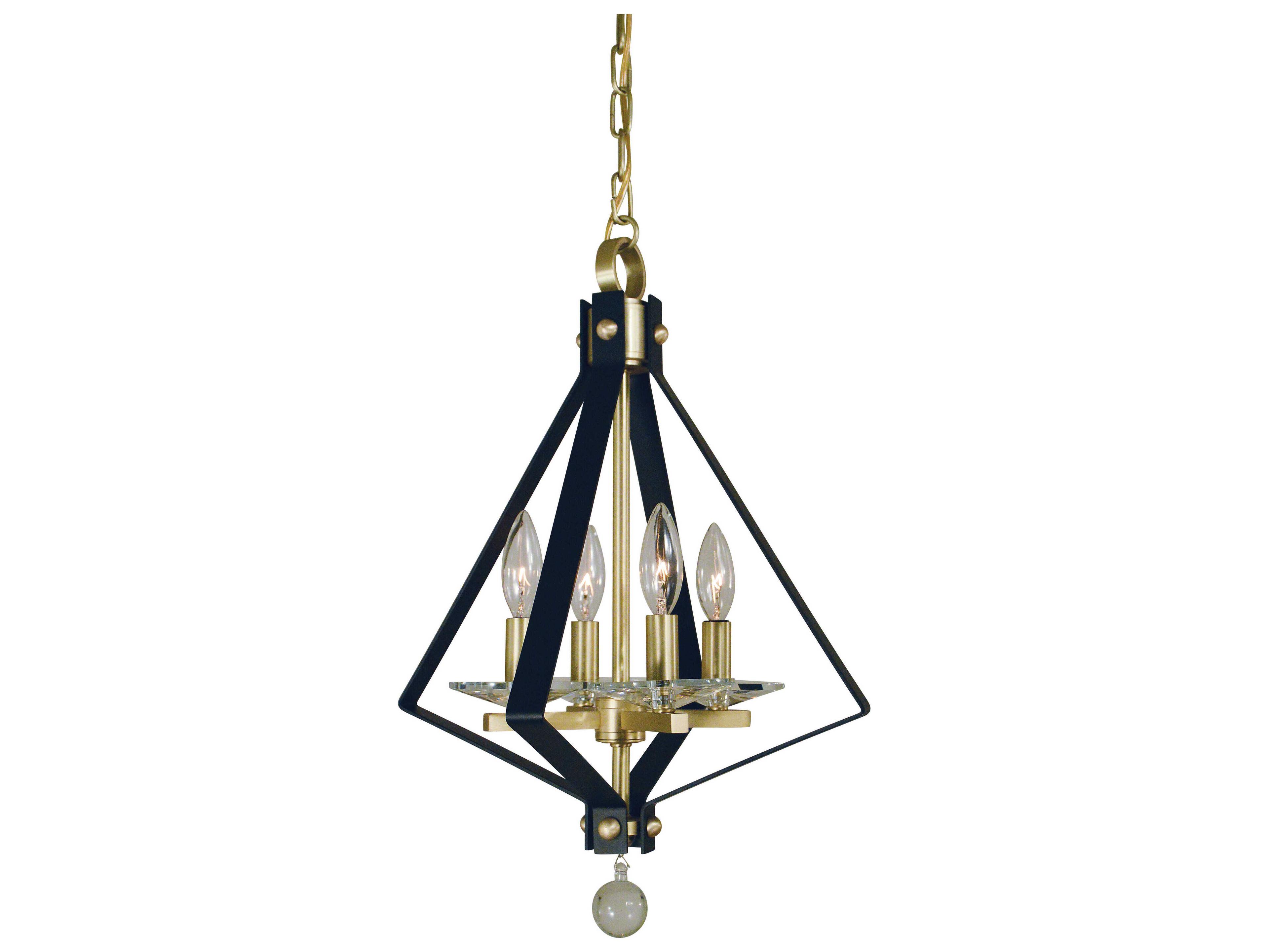 Framburg Ice 4-Light Geometric Chandelier