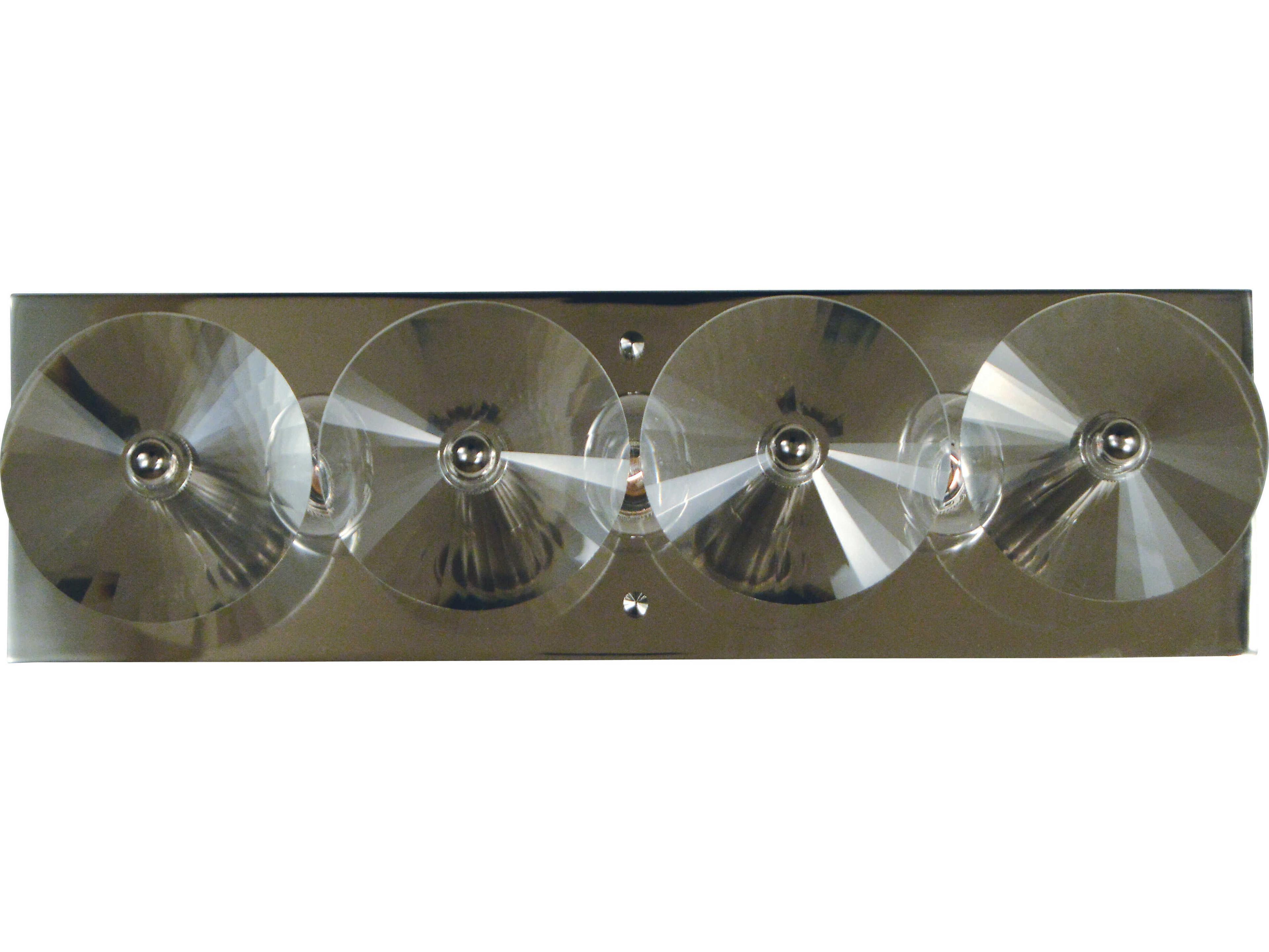 Framburg Patrice 3-Light Polished Nickel Vanity Light