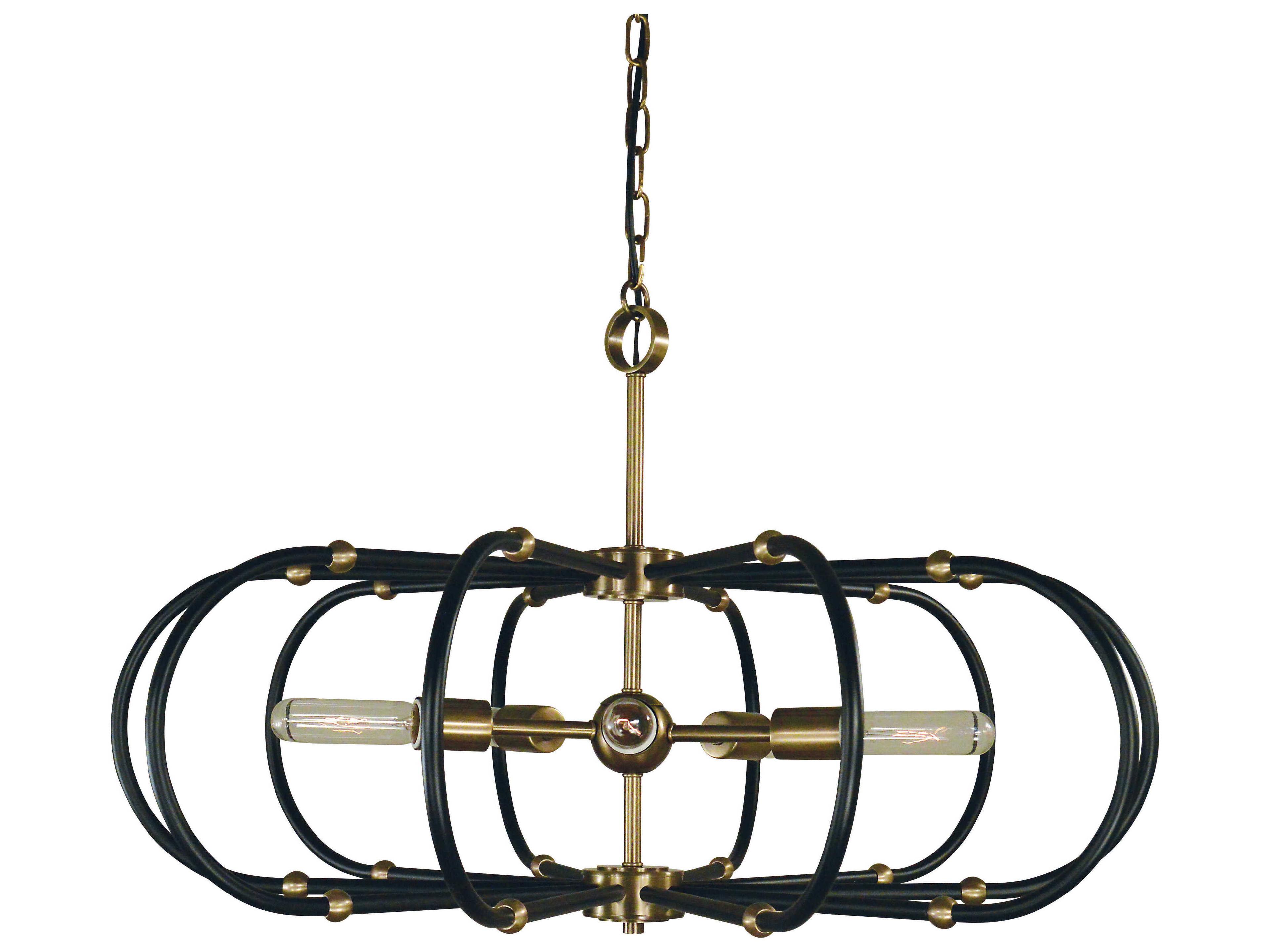 Framburg Pulsar 5-Light Geometric Chandelier