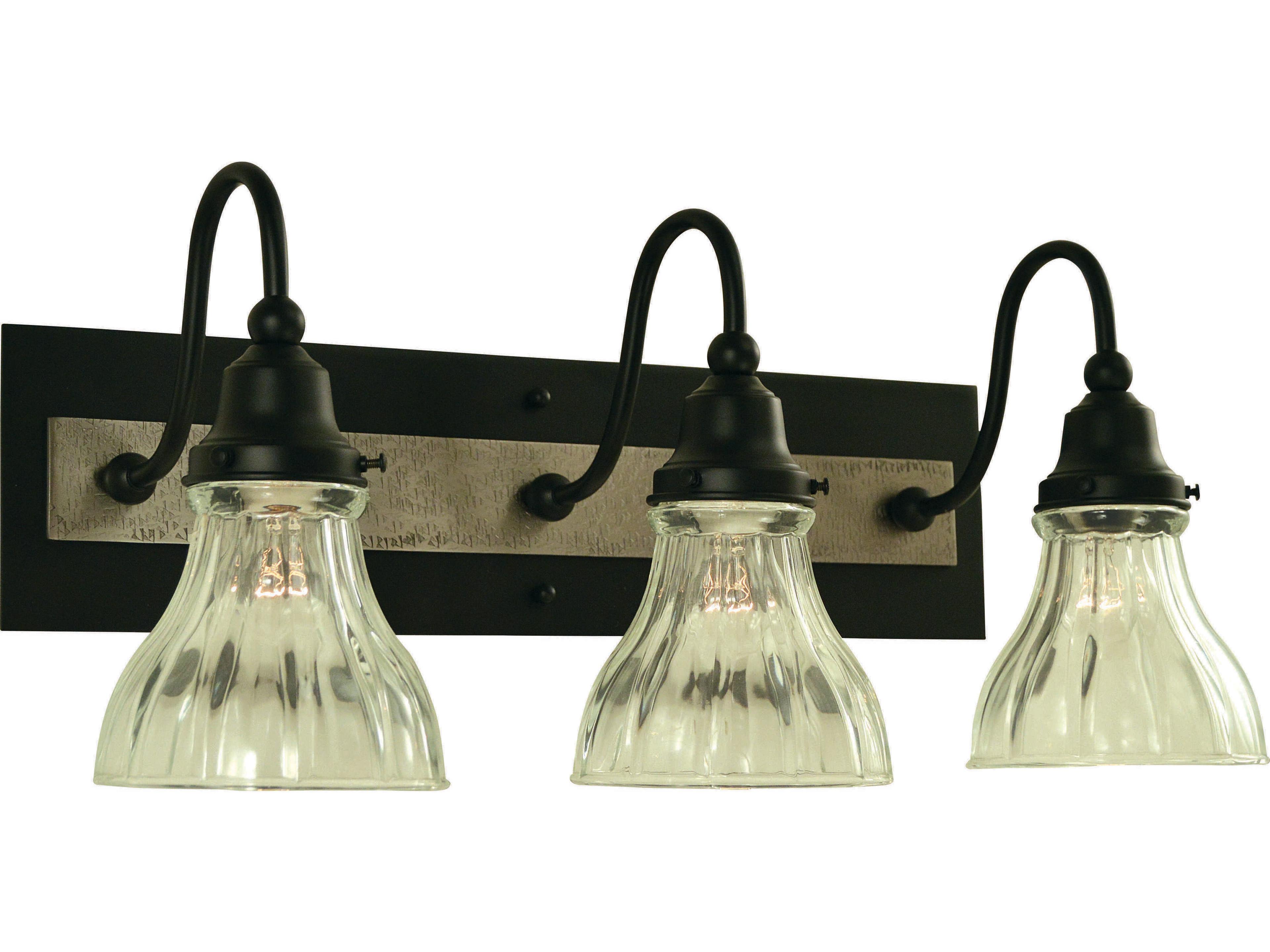 Framburg Houghton 3-Light Glass Vanity Light