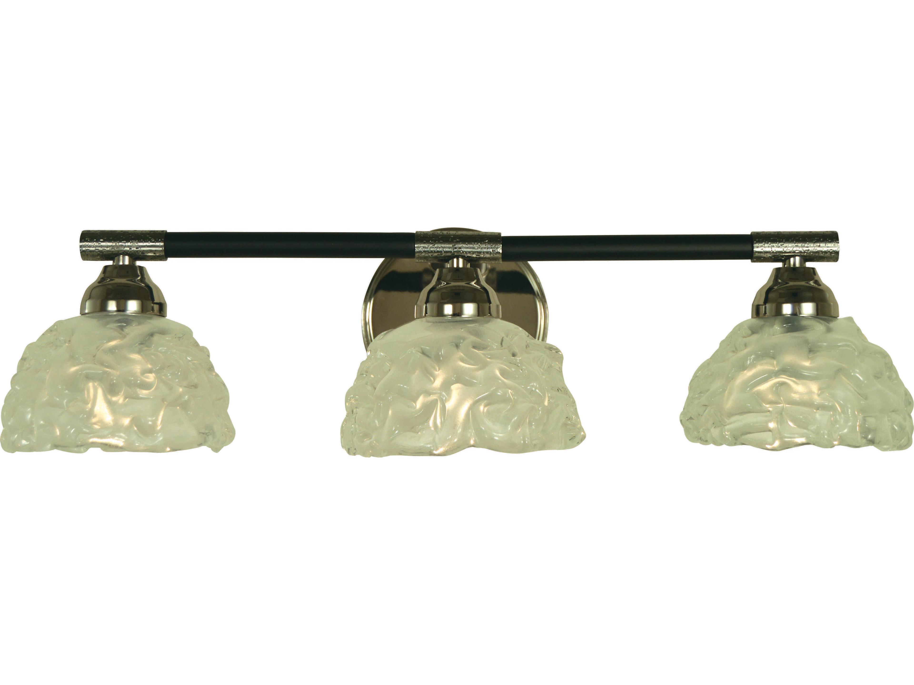 Framburg Stonebridge 3-Light Glass Vanity Light