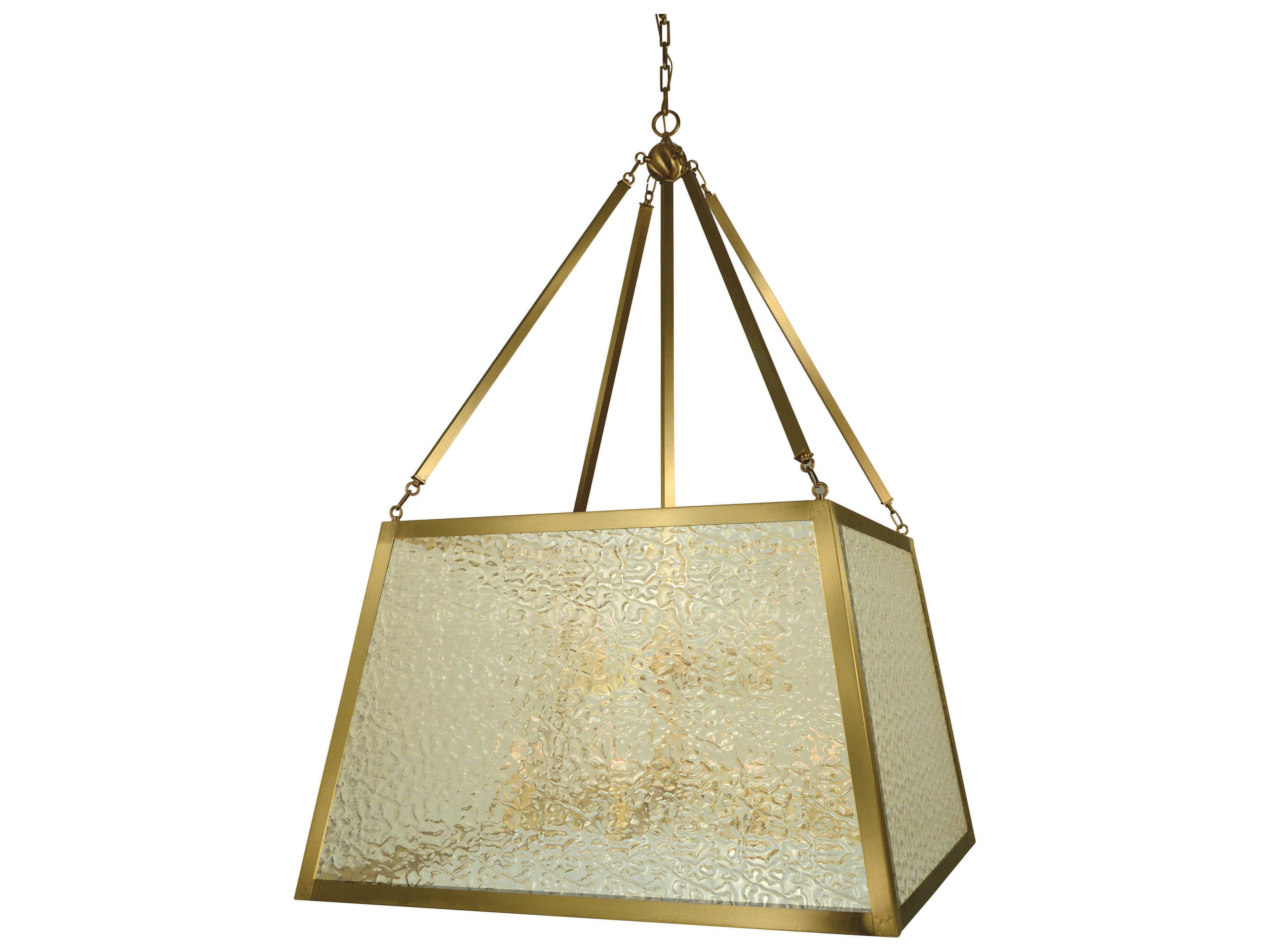 Framburg Avery 12-Light Brushed Brass Pendant