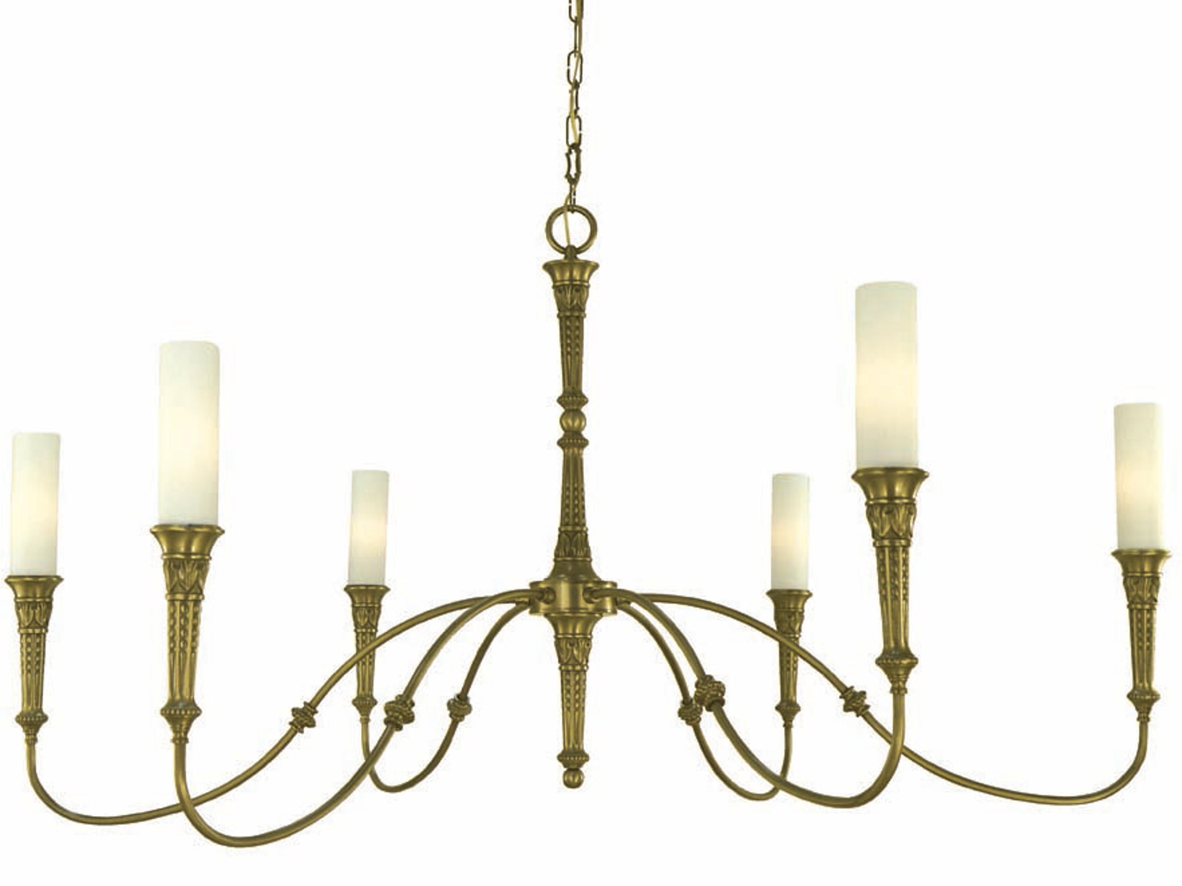 Framburg Old Greenwich 6-Light Traditional Candelabra Chandelier