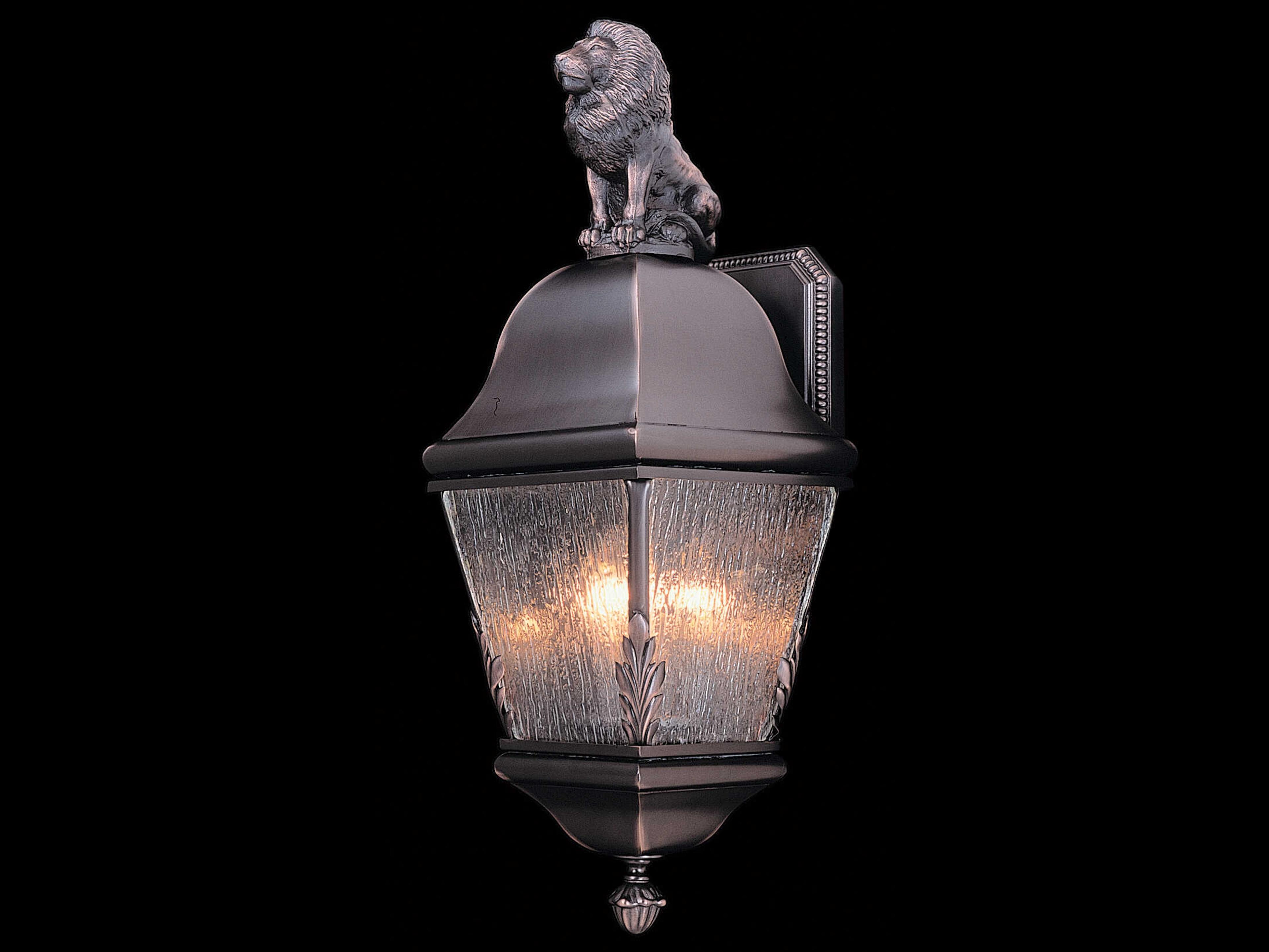 Coeur De Lion 3 - Light Outdoor Wall Light