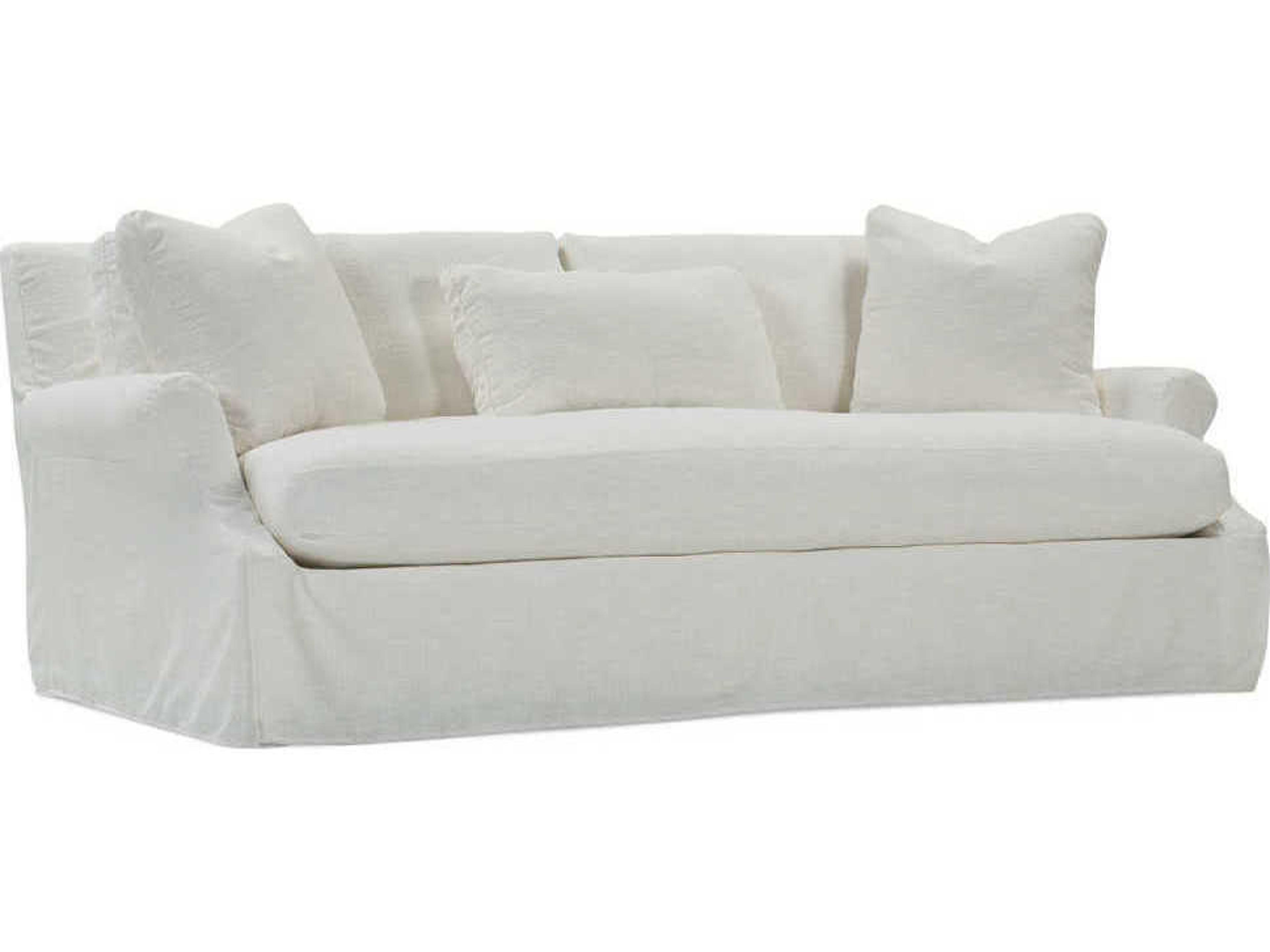 Rowe Bristol White Upholstered Sofa