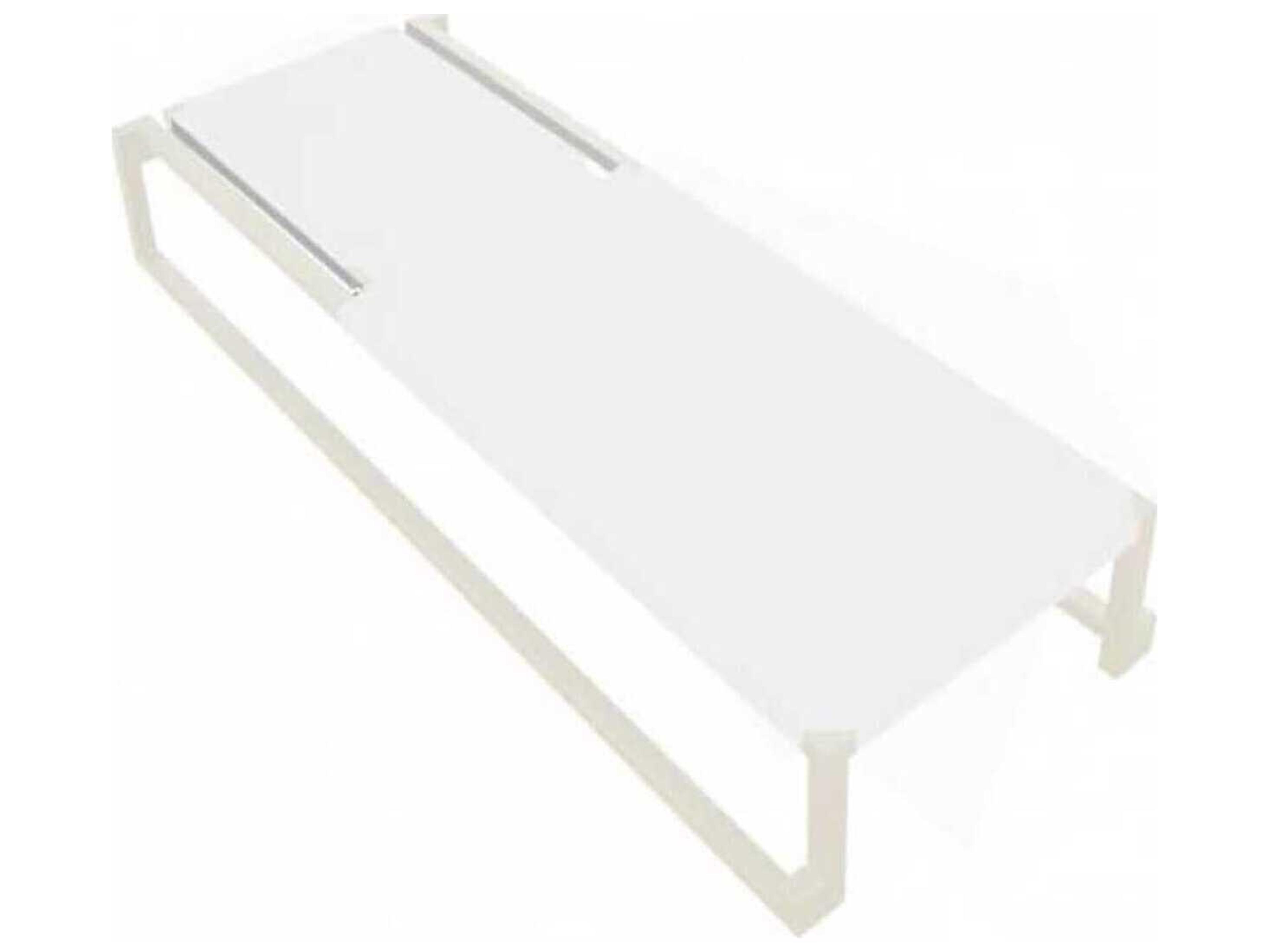 Milano Sunlounger White Structure White Textilene Price Includes 2