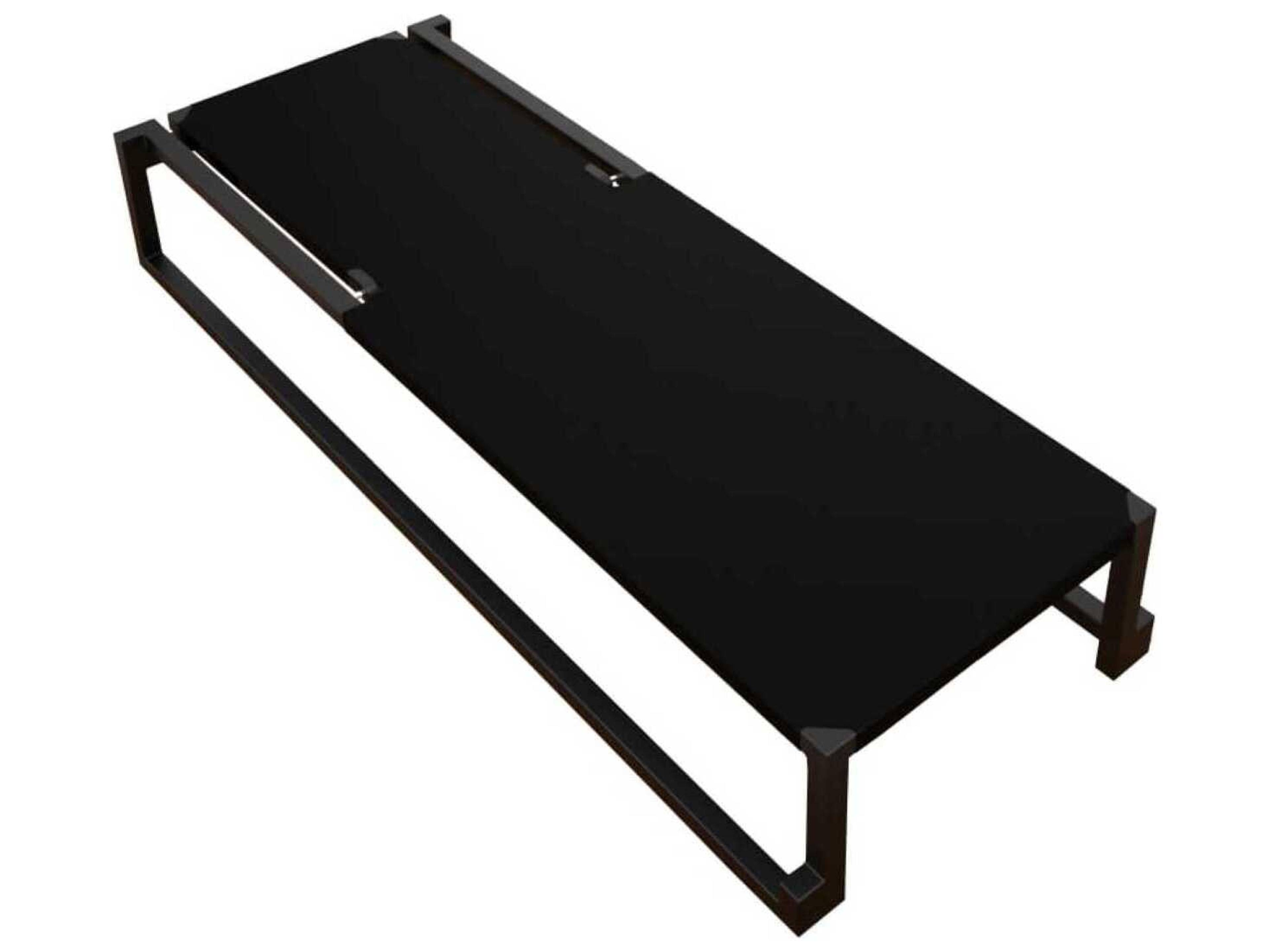 Milano Sunlounger Black Structure Black Textilene Price Includes 2