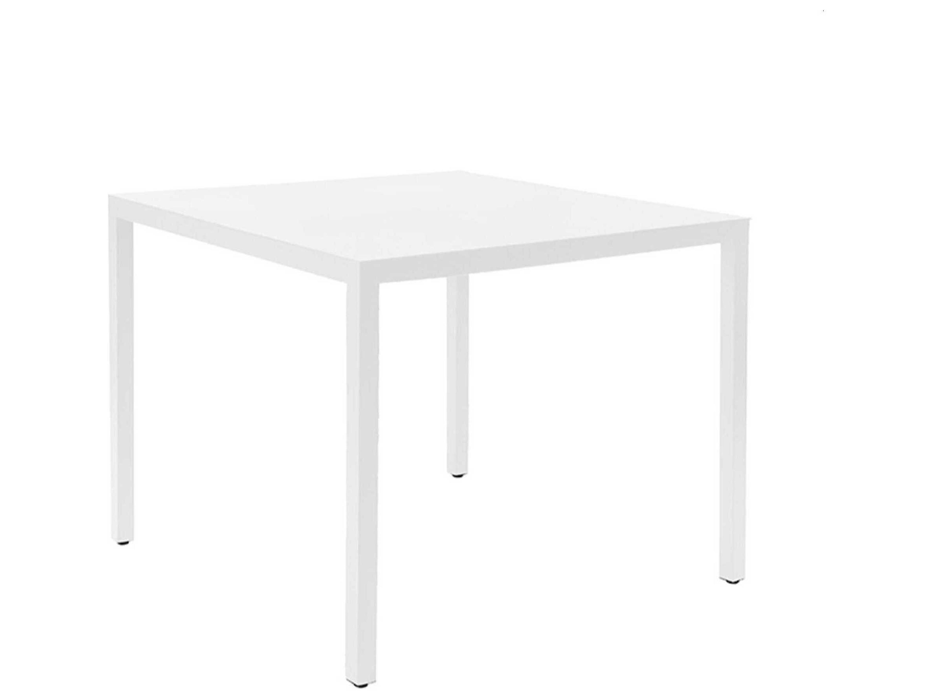 Resol Barcino Square Dining Table 35x35 White