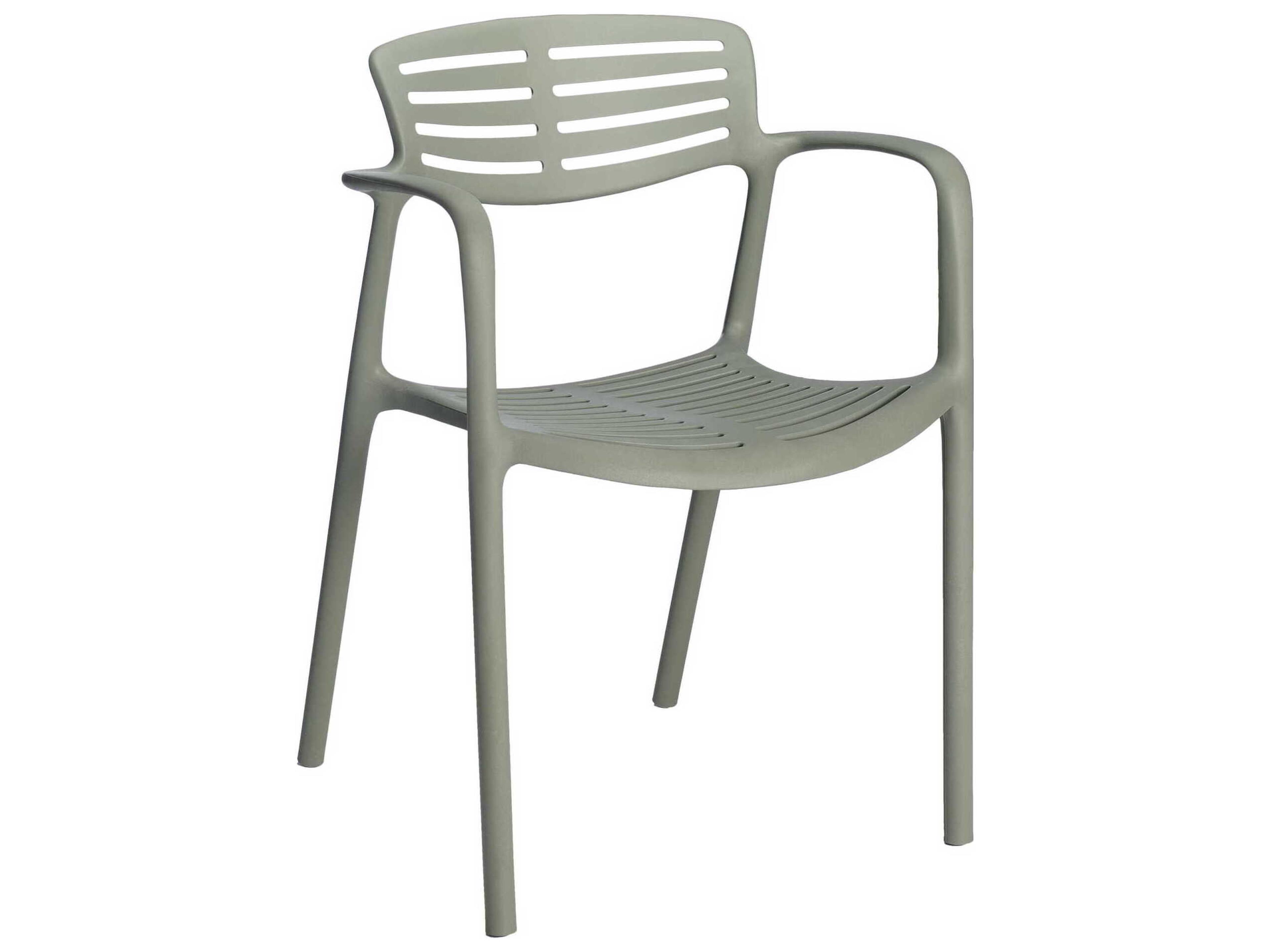 Toledo Aire Dining Armchair Greenish Grey Price Includes 4