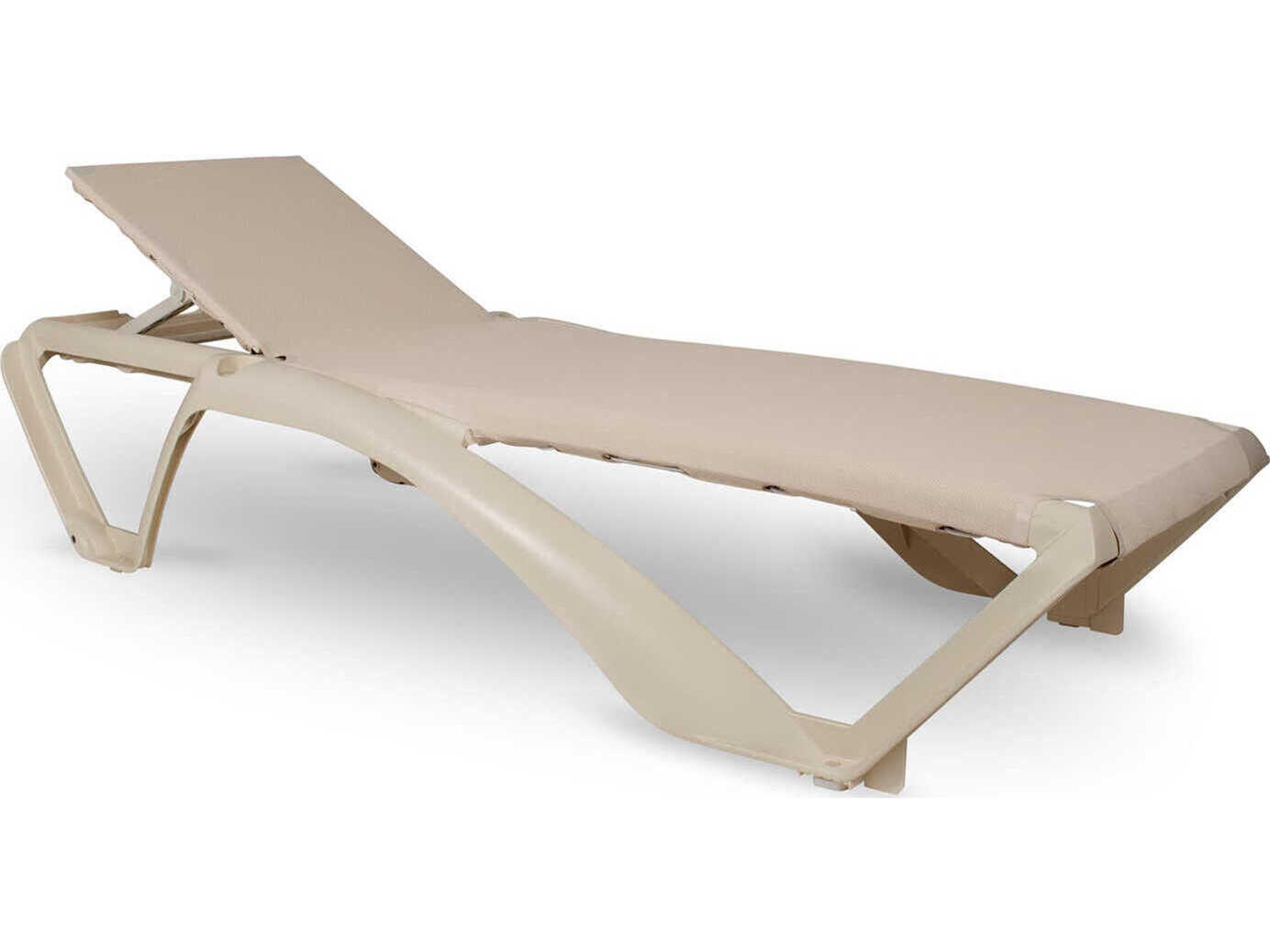Resol Marina Club Sunlounger Ivory Structure Beige Textilene Price Includes 2
