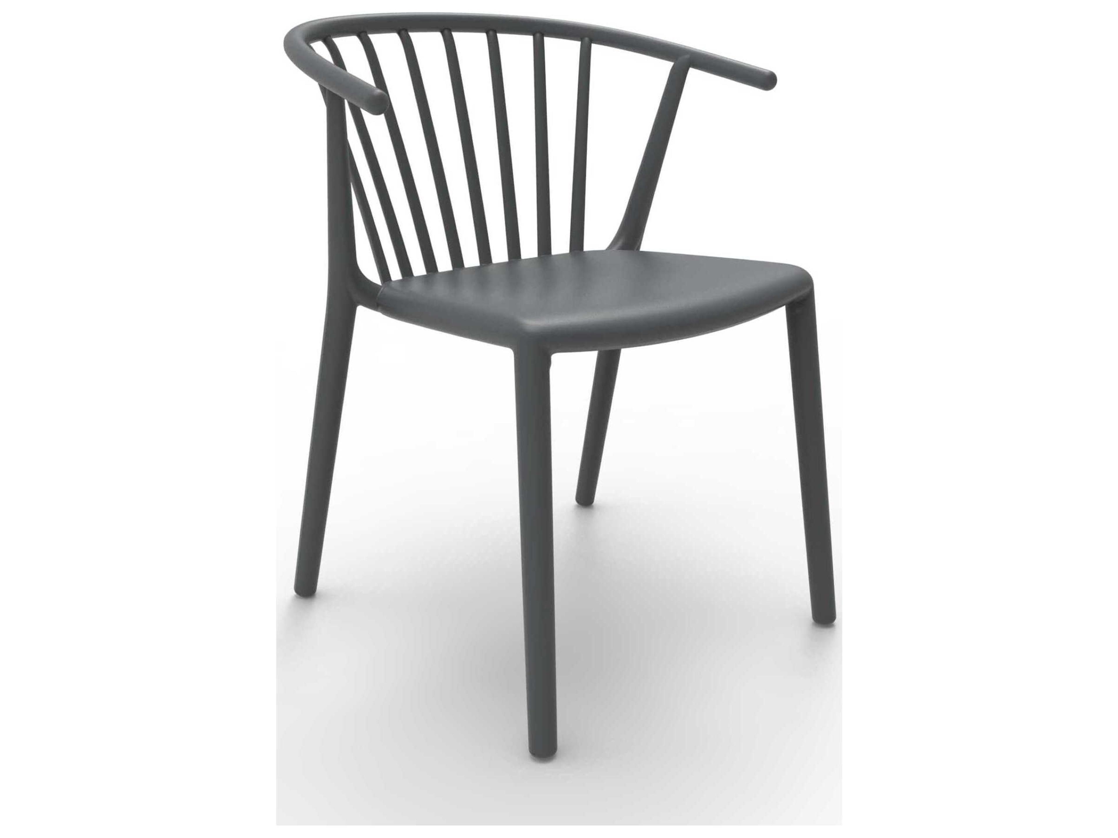 Resol Woody Dining Chair Dark Grey Price Includes 4