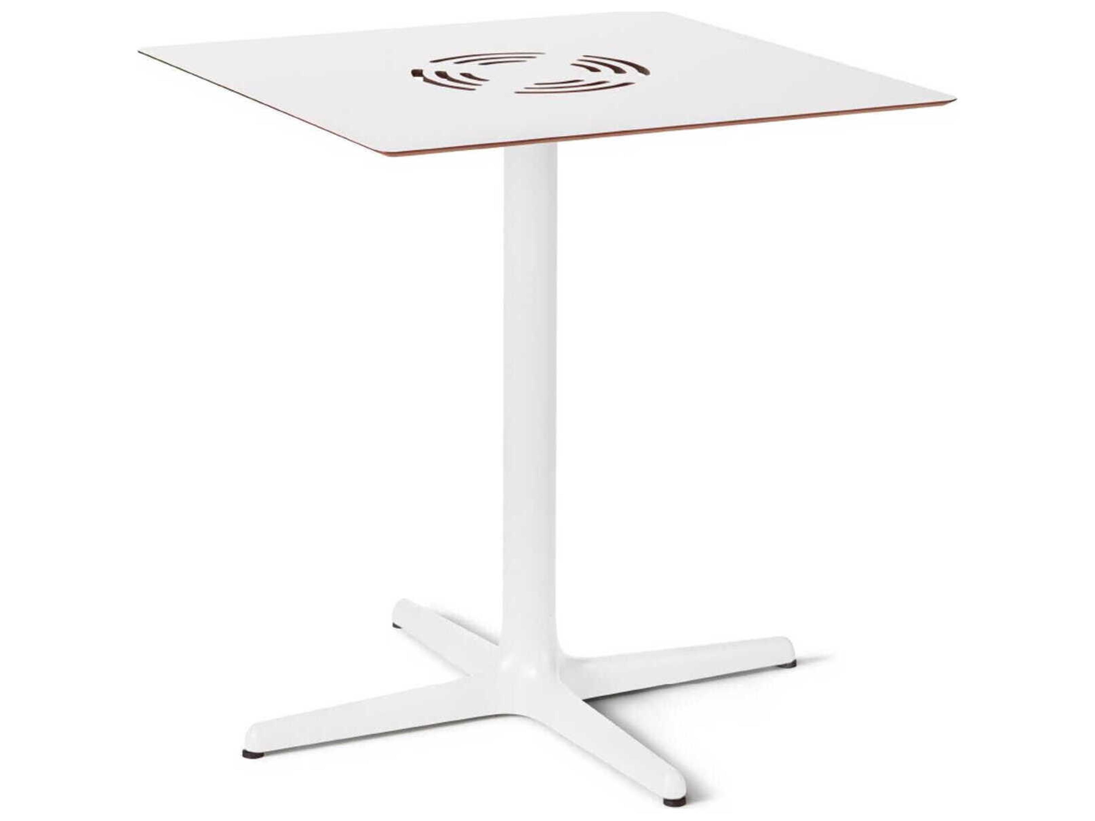 Resol Toledo Aire Square Dining Table Ivory