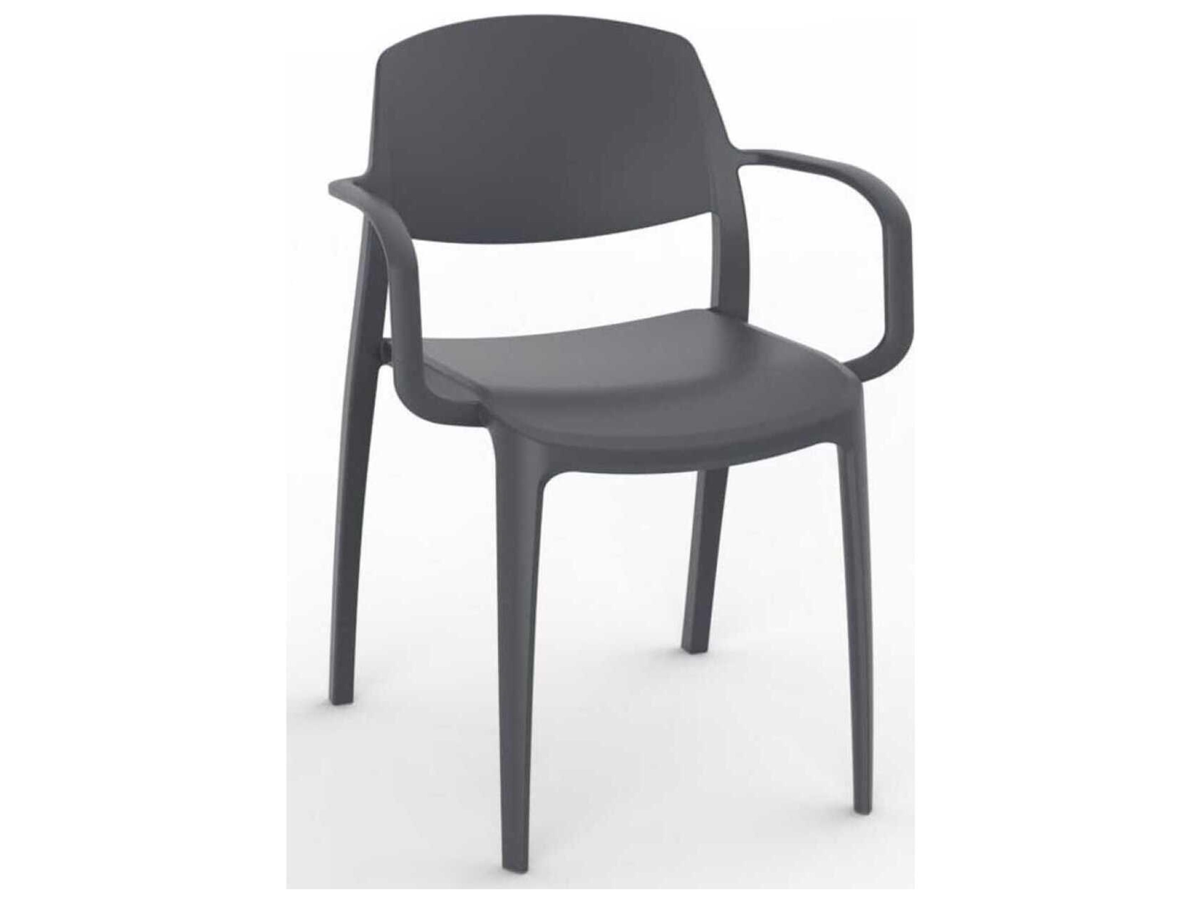 Resol Smart Dining Armchair Dark Grey Price Includes 4