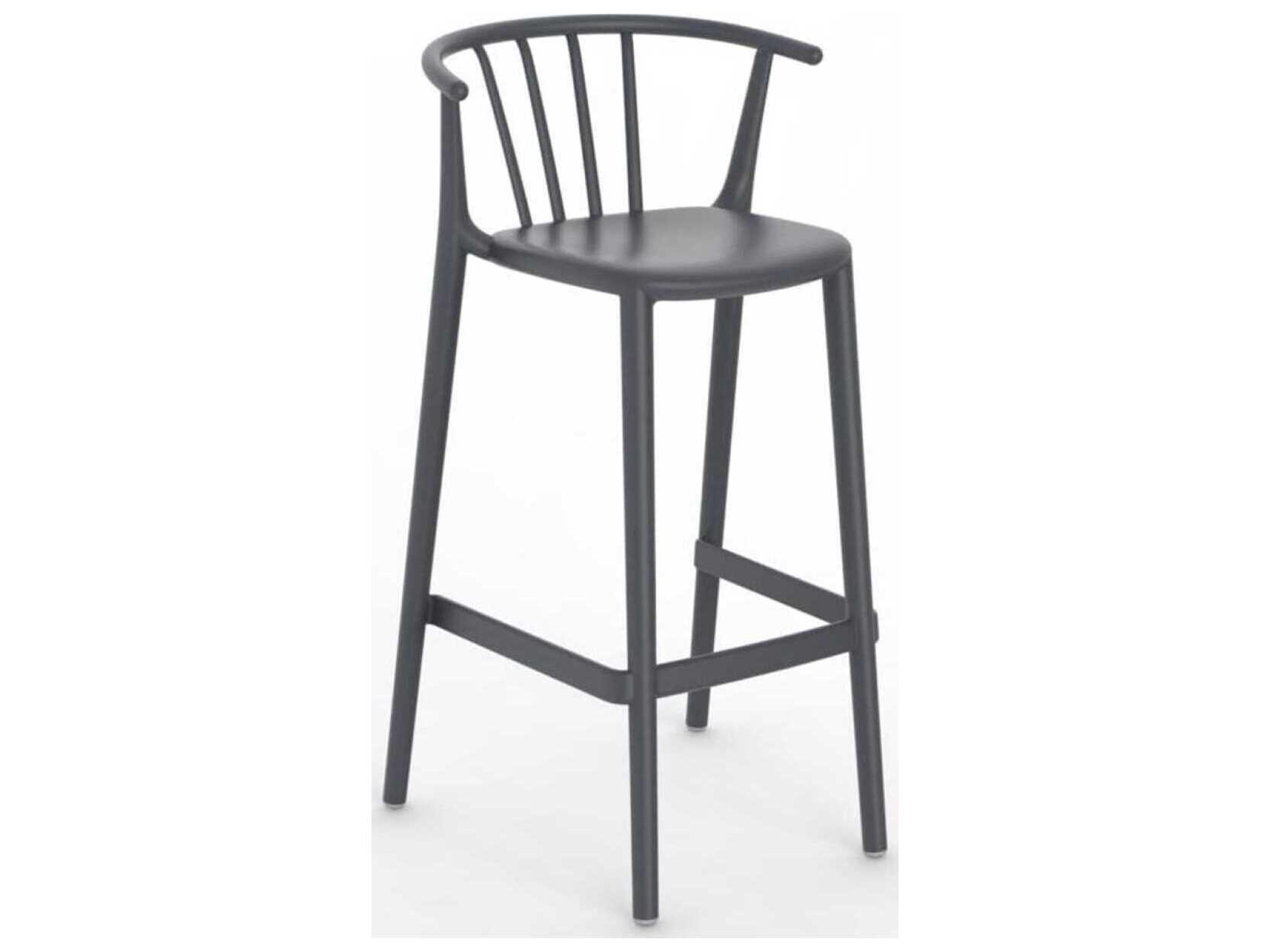 Resol Woody High Bar Chair Dark Grey Price Includes 4