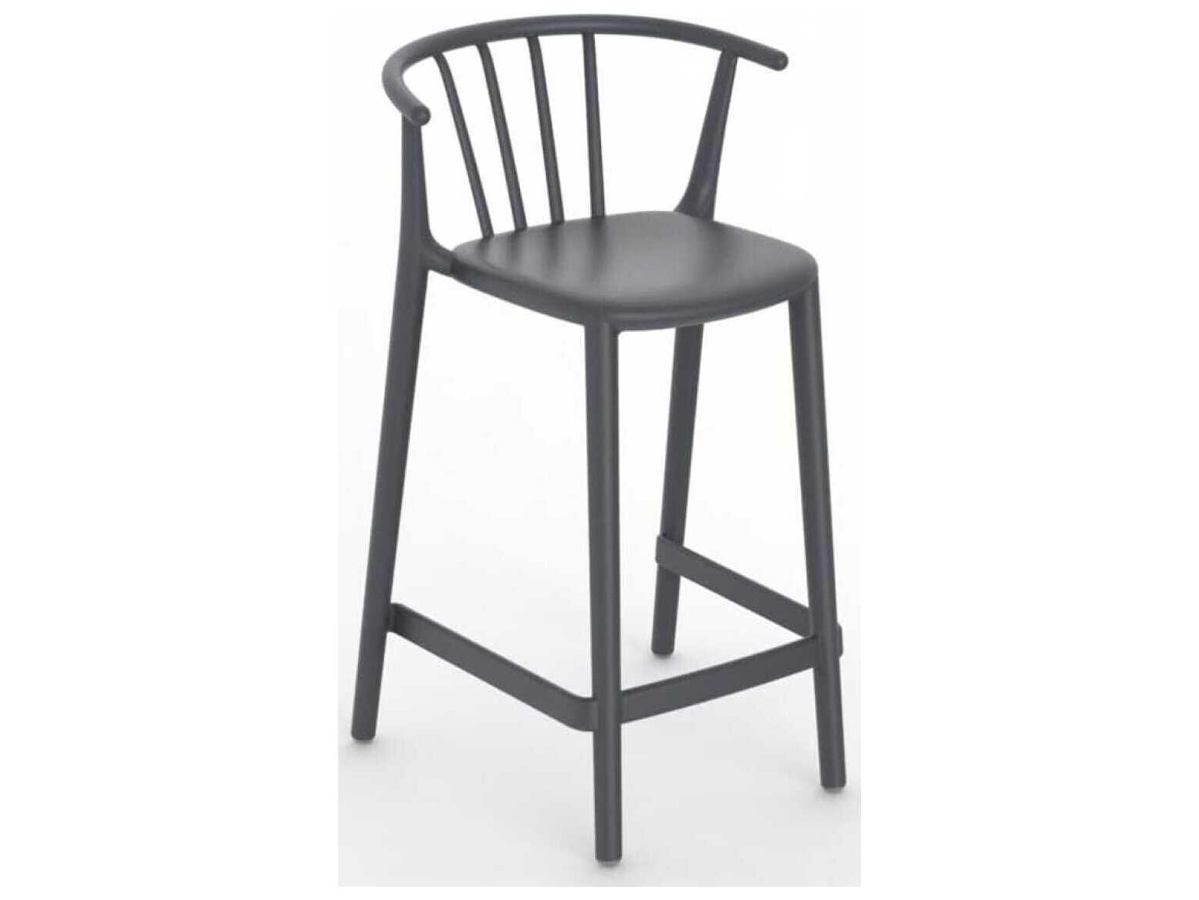 Resol Woody Medium Bar Chair Dark Grey Price Includes 4