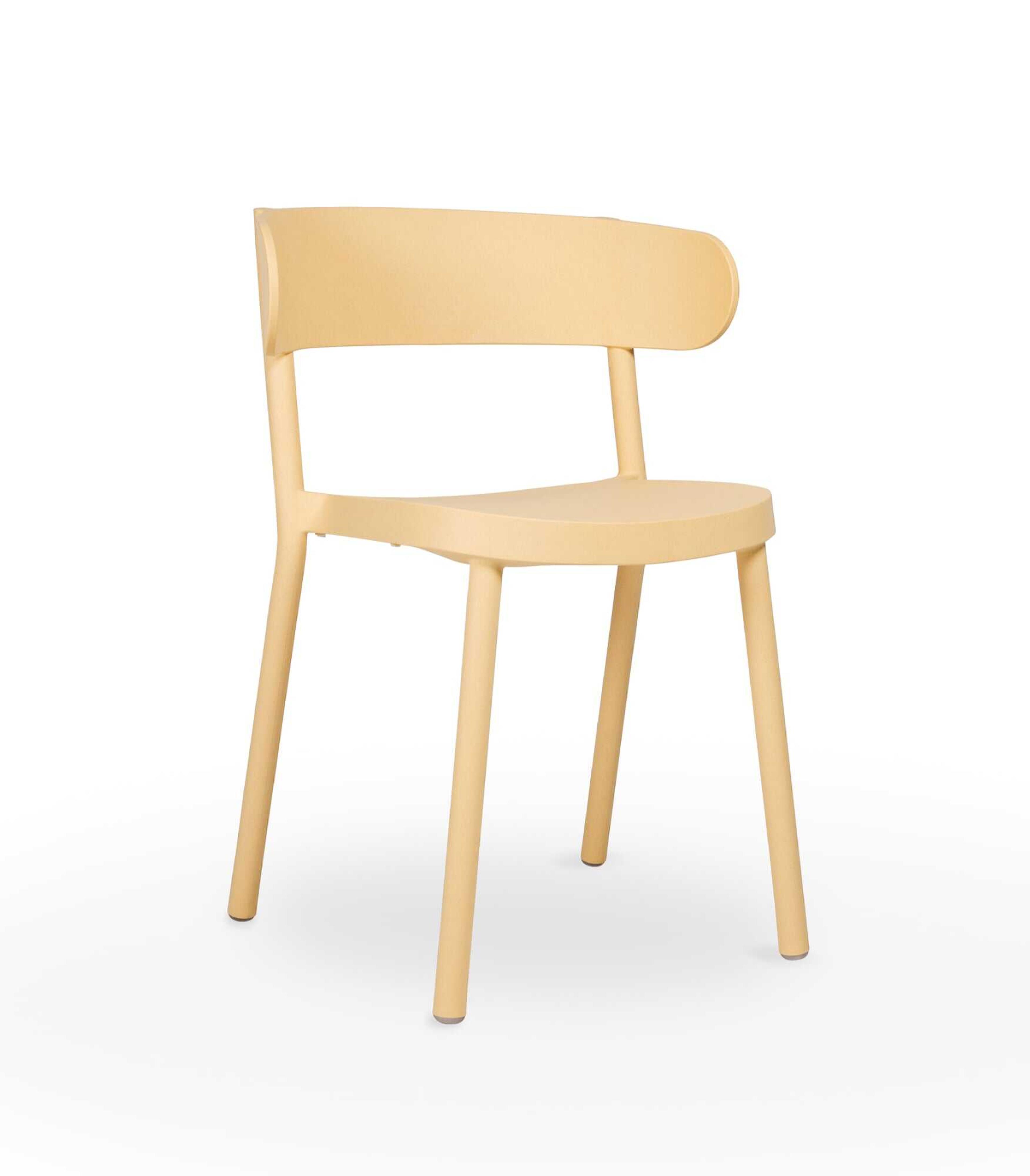 Resol Casino Eco Recycled Dining Chair Fire Yellow Price Includes 4