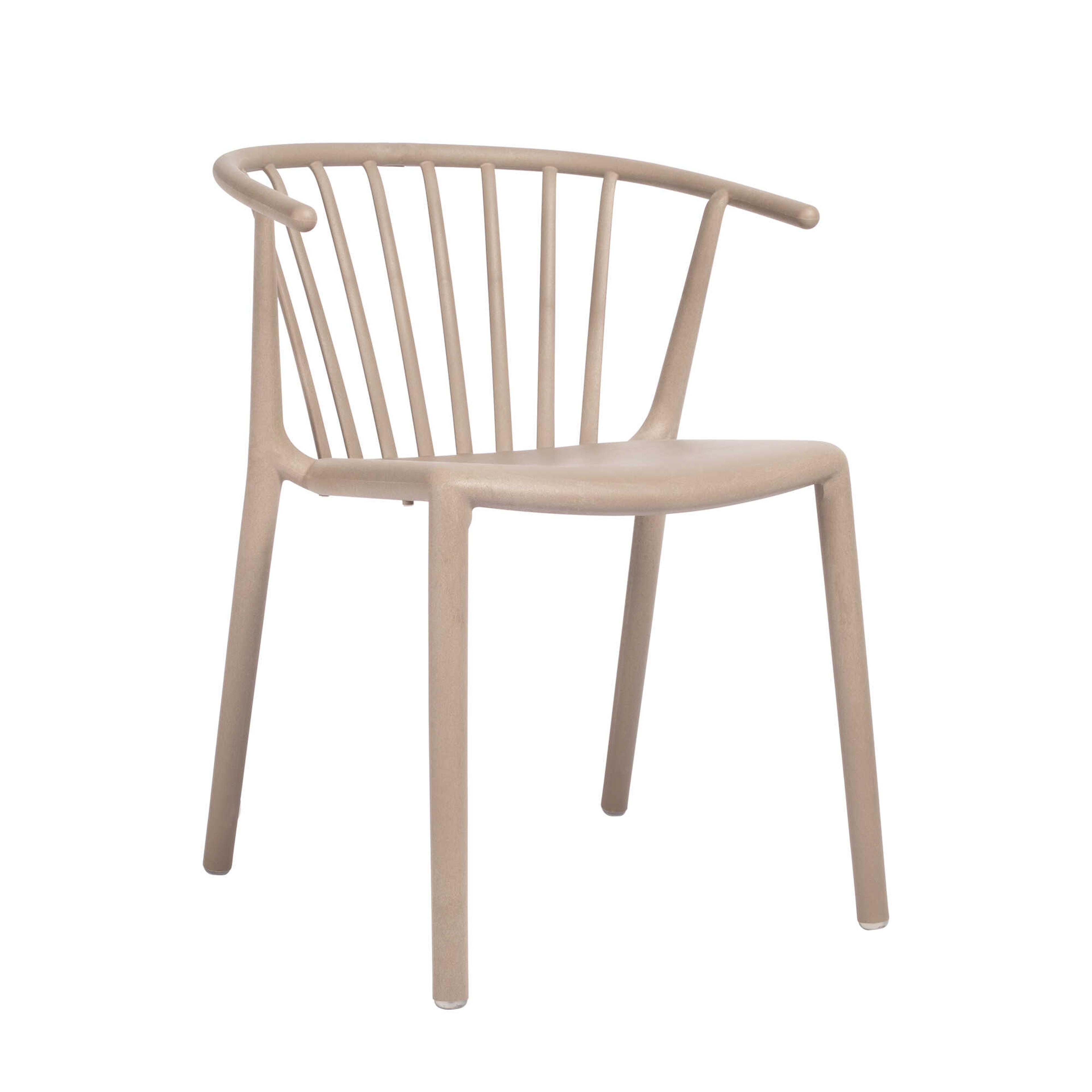 Resol Woody Eco Recycled Dining Chair Earth Brown Price Includes 4