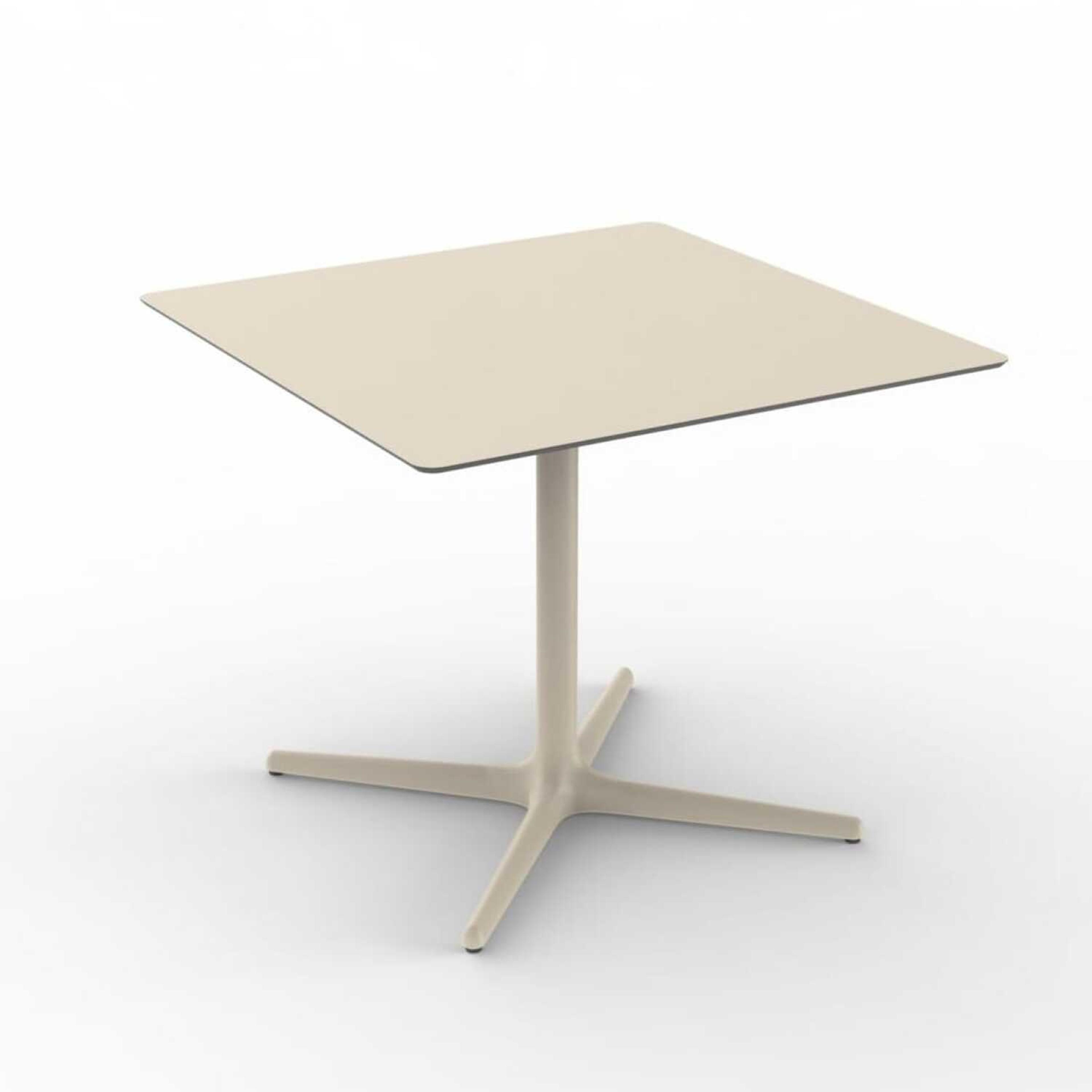 Resol Toledo Square Dining Table 90x90 Ivory