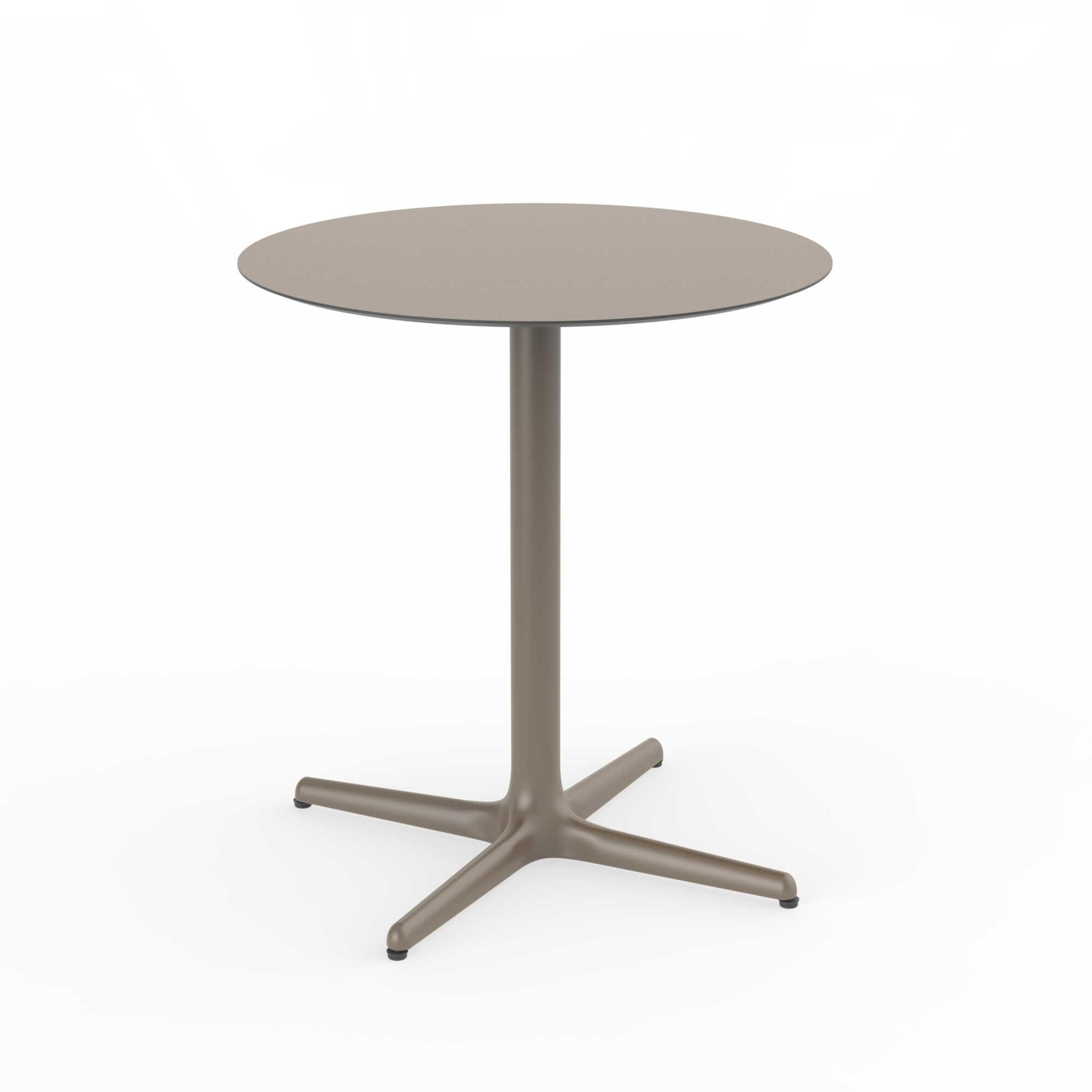 Resol Toledo Round Dining Table 70" Diameter Chocolate